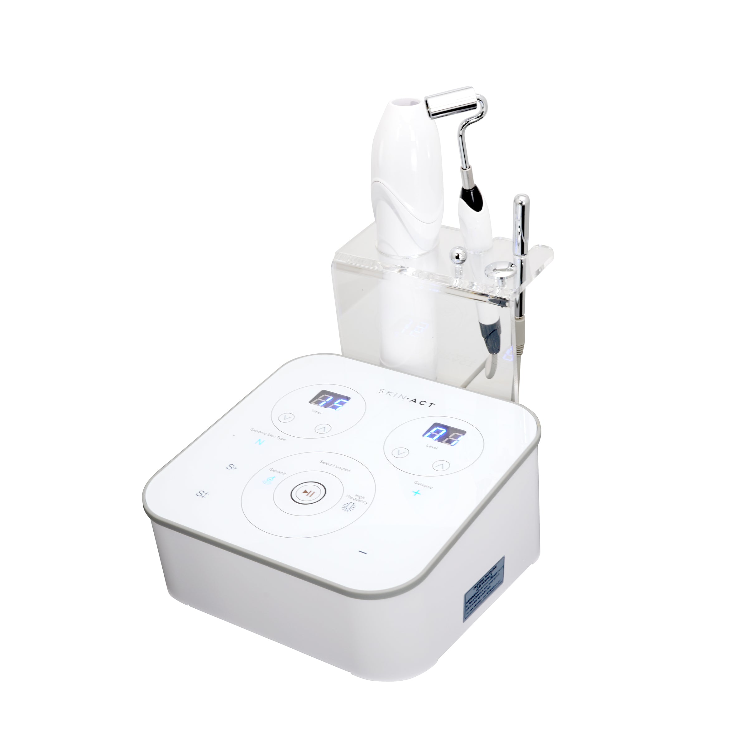 2-in-1 High Frequency Galvanic Unit