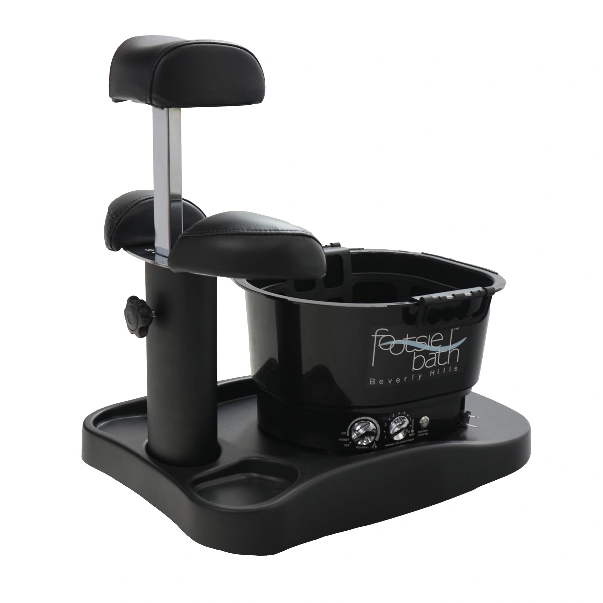 Milan Portable Pedicure Spa Base (Optional Footsie Bath Add-On)