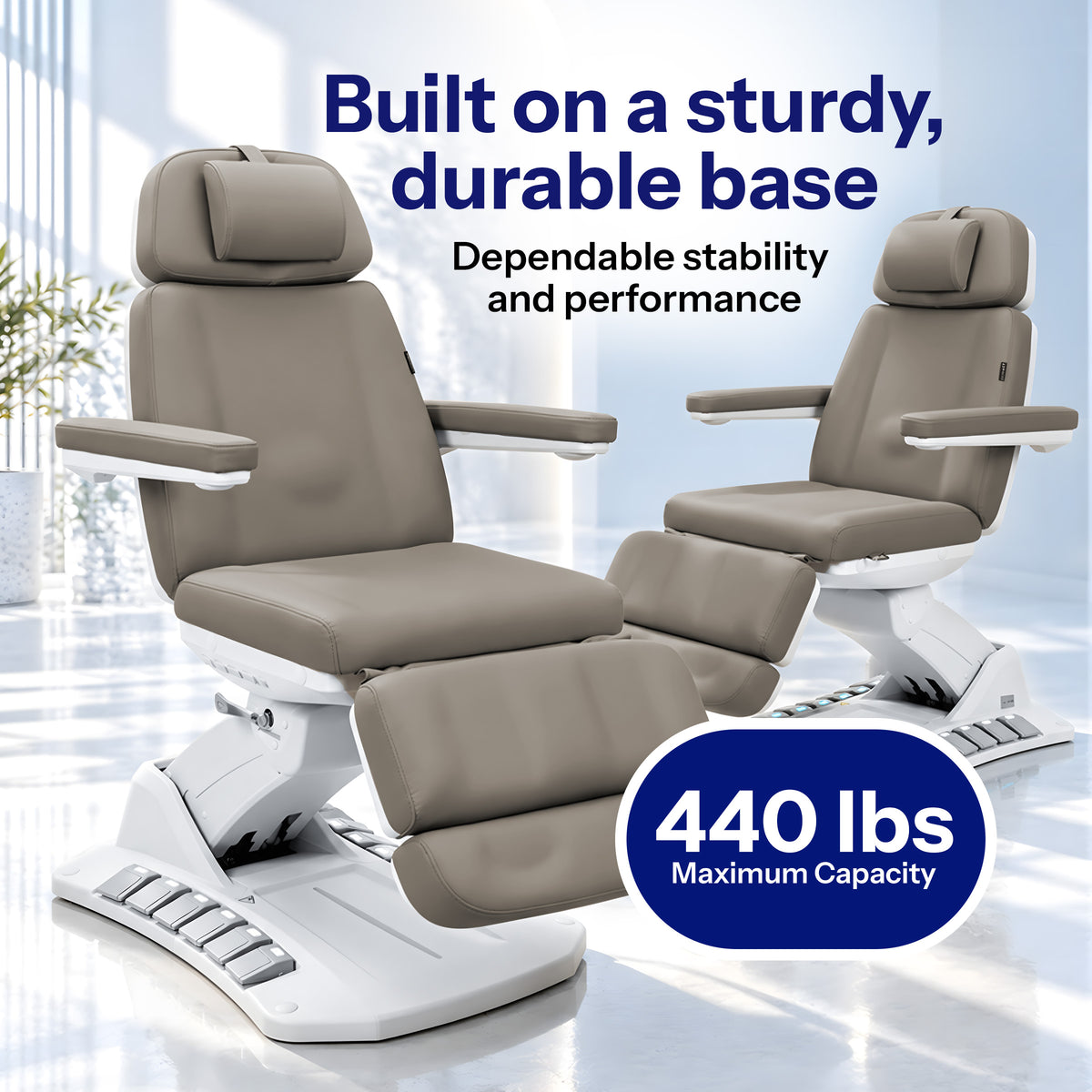 Alora Professional Electric Treatment / Procedure Chair (Table) - Fully Electric 4 Motor Chair