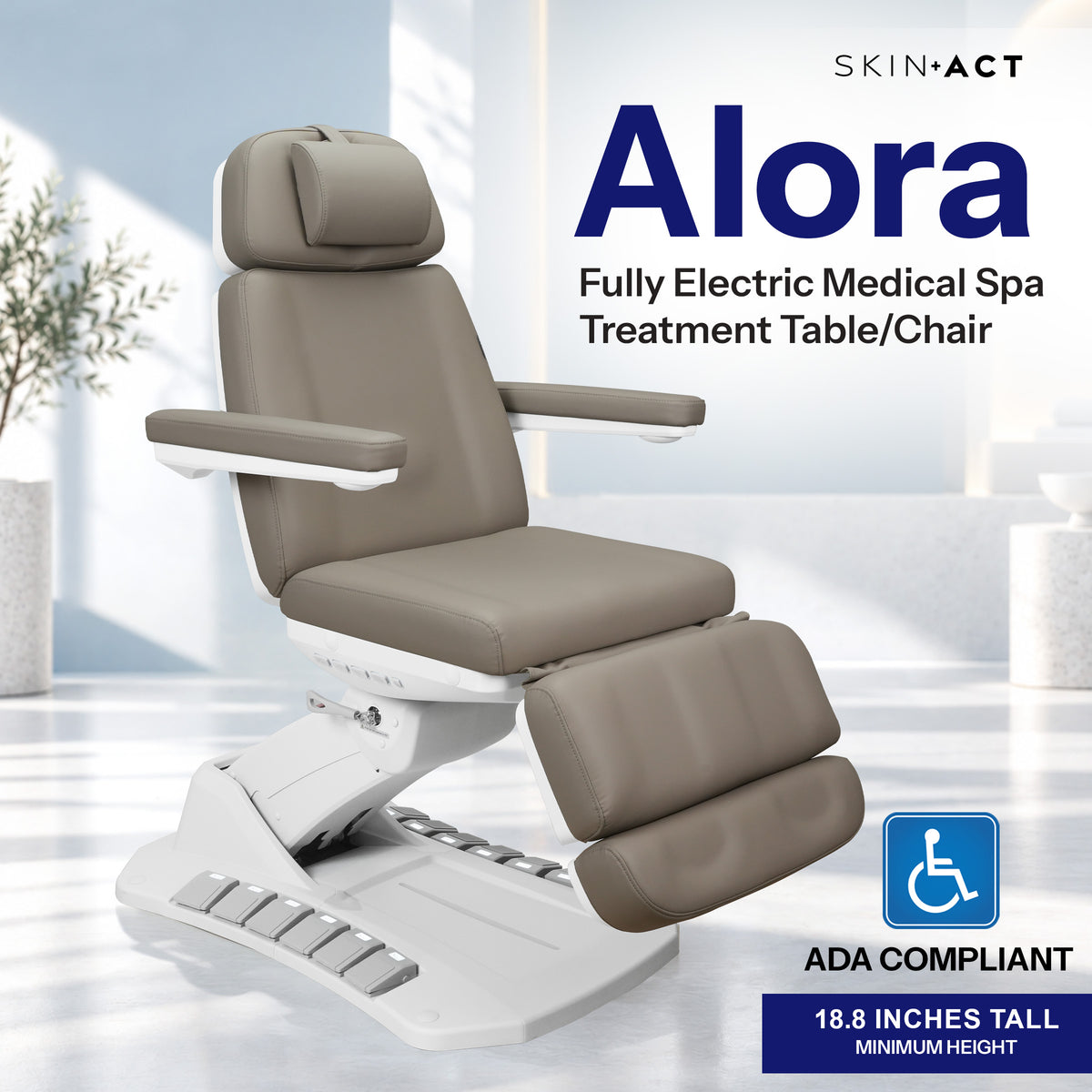 Alora Professional Electric Treatment / Procedure Chair (Table) - Fully Electric 4 Motor Chair