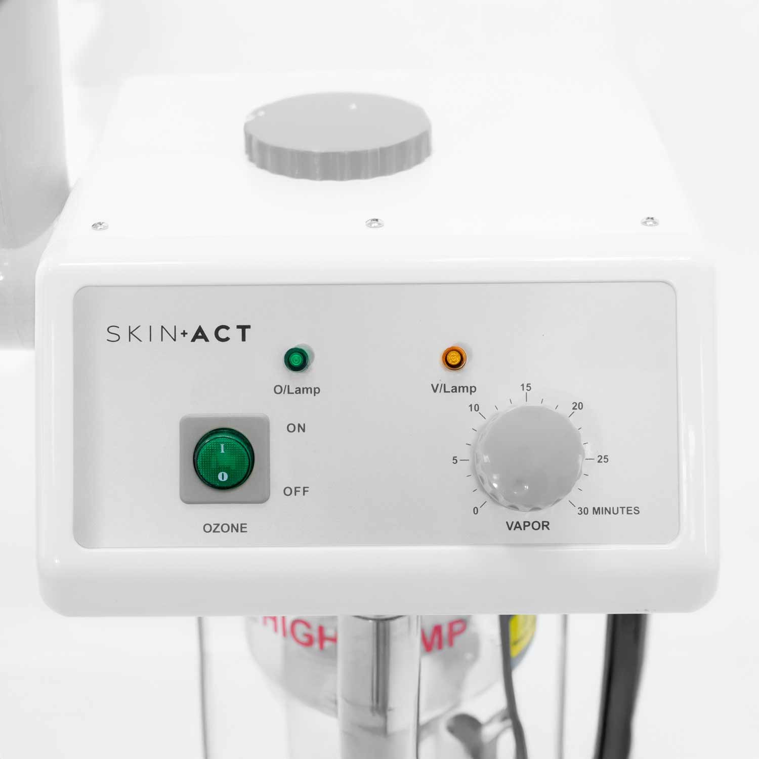 Euro Facial Steamer With Aroma Therapy + LED Magnifying Lamp