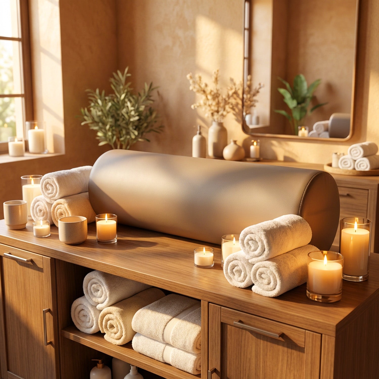 Full Jumbo Round Bolster