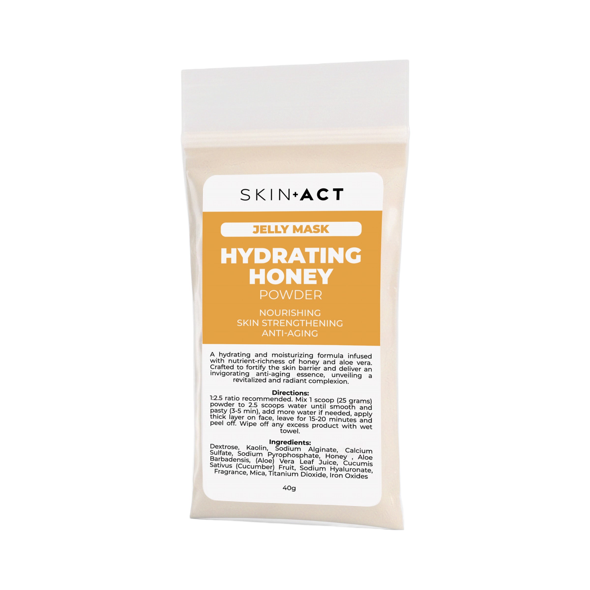 Hydrating Honey Jelly Mask Powder, 40g (3 Pack)