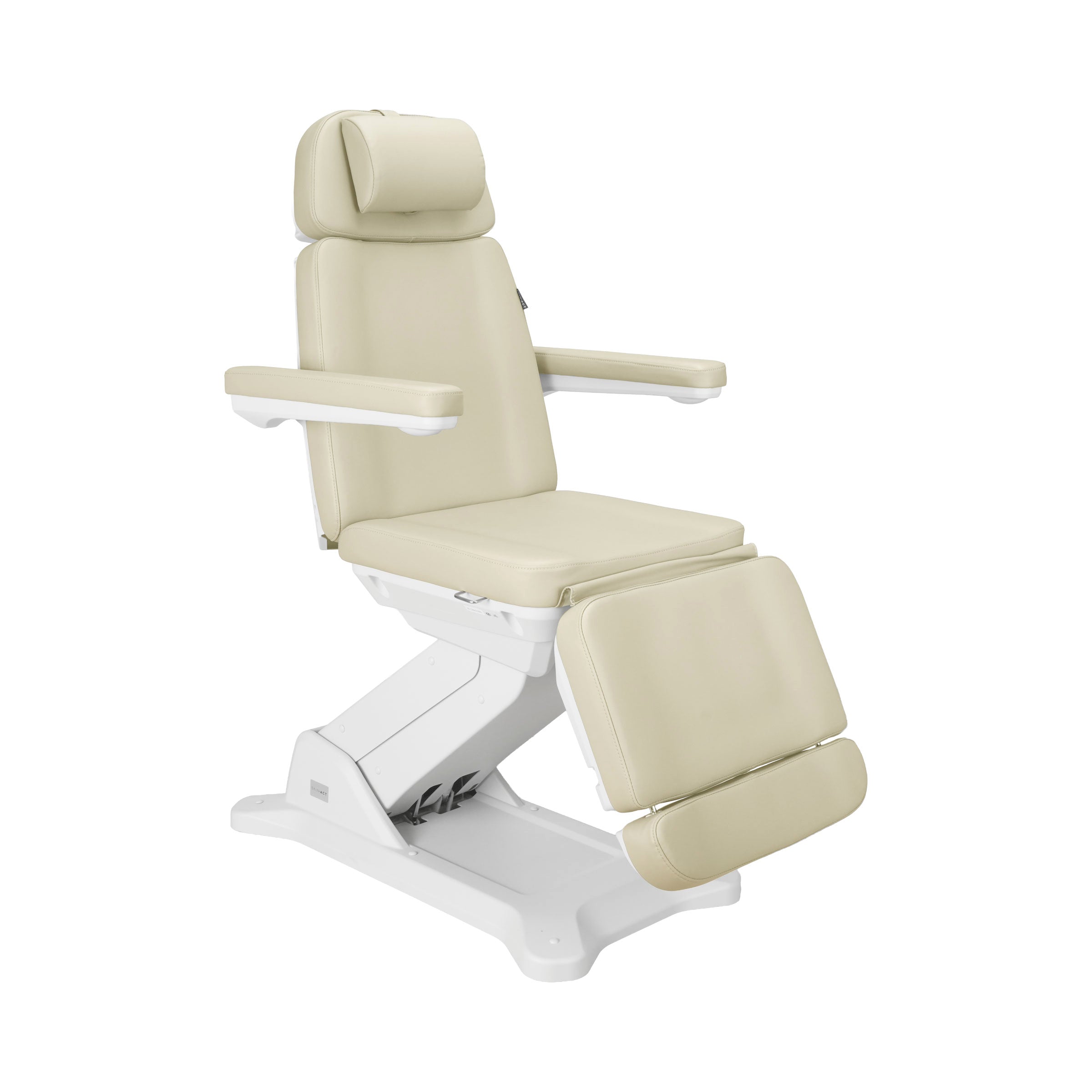 Maroon Electric Spa Treatment Chair (4-Way Adjustable)