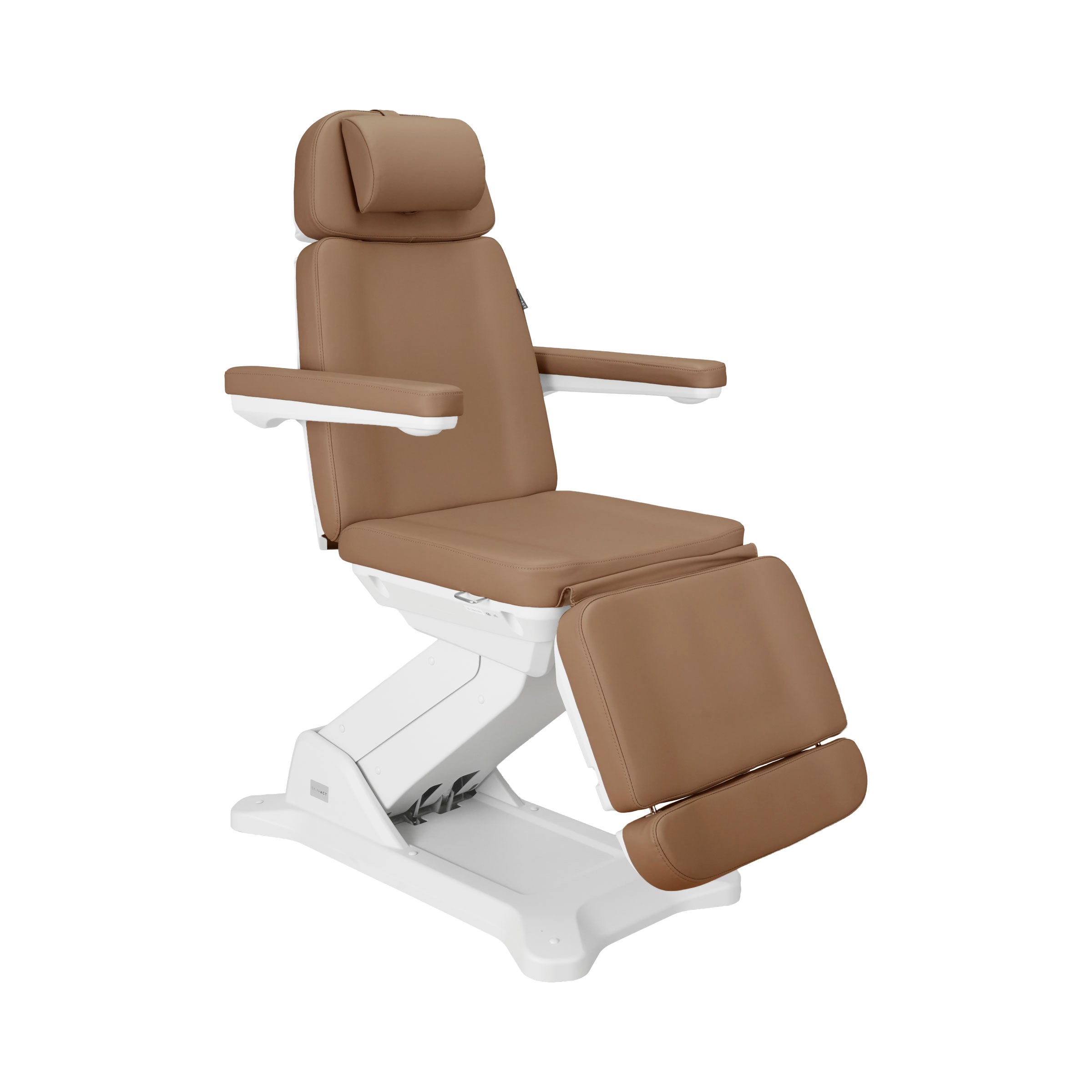 Maroon Electric Spa Treatment Chair (4-Way Adjustable)