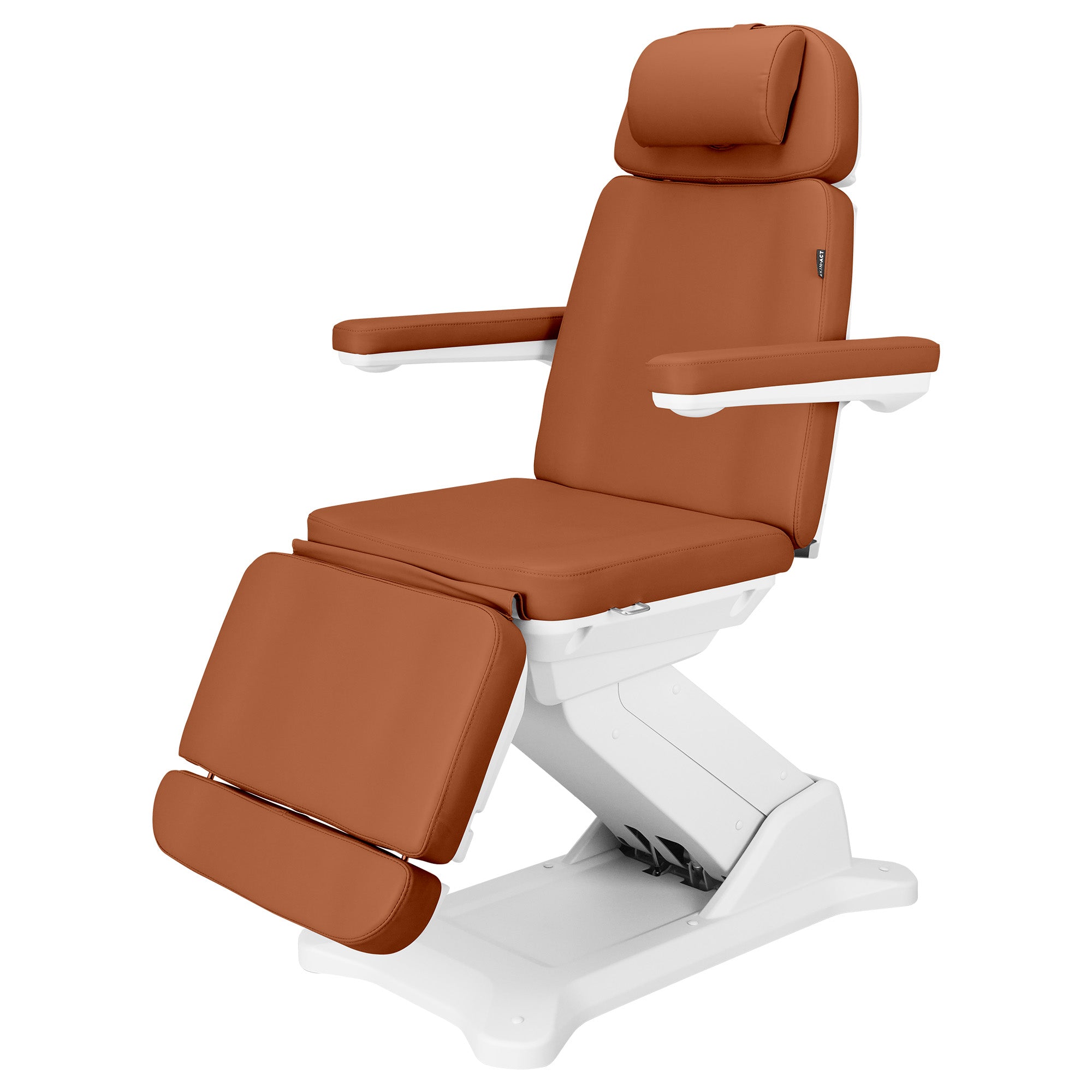 Maroon Electric Spa Treatment Chair (4-Way Adjustable)