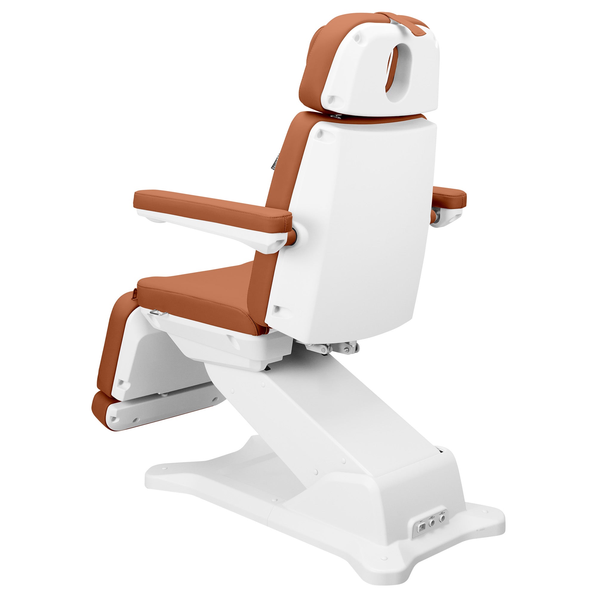 Maroon Electric Spa Treatment Chair (4-Way Adjustable)
