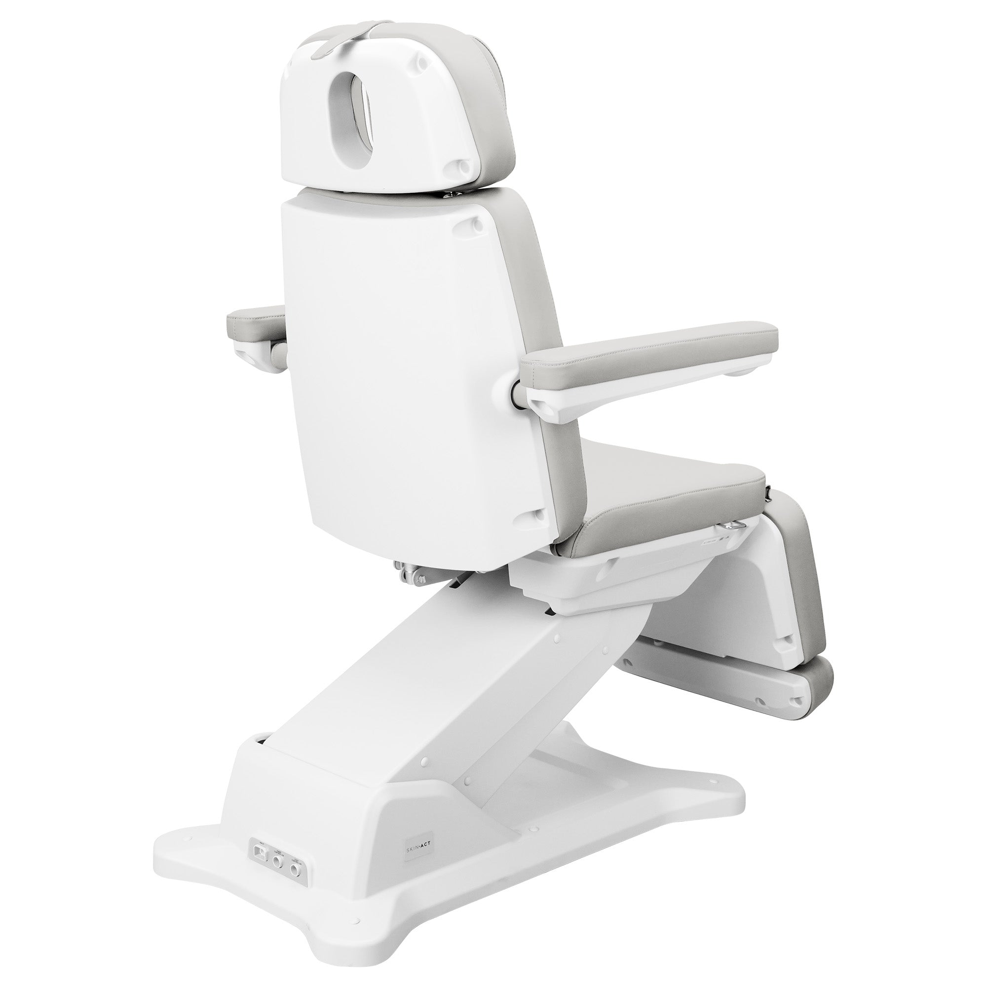 Maroon Electric Spa Treatment Chair (4-Way Adjustable)