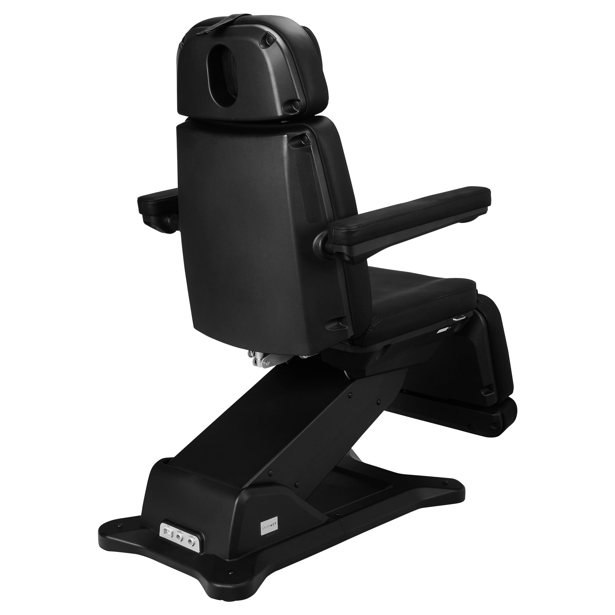 Maroon Electric Spa Treatment Chair (4-Way Adjustable)