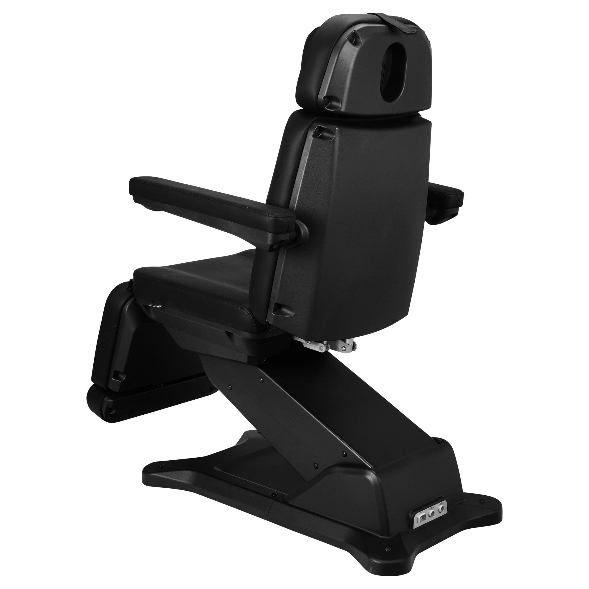 Maroon Electric Spa Treatment Chair (4-Way Adjustable)