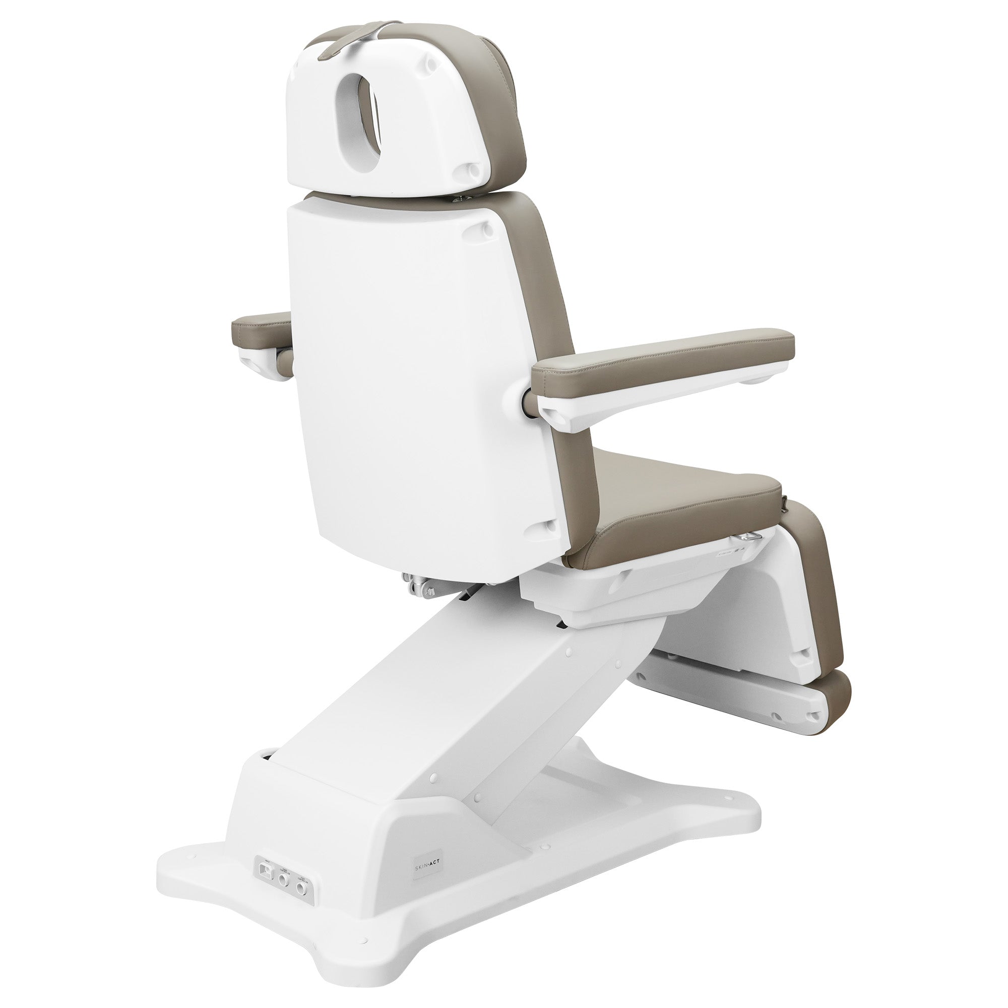 Maroon Electric Spa Treatment Chair (4-Way Adjustable)