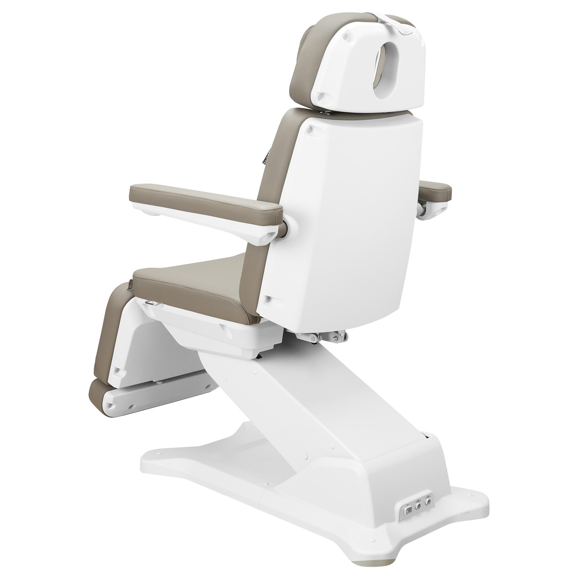 Maroon Electric Spa Treatment Chair (4-Way Adjustable)