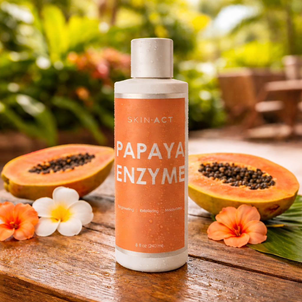 Skinact Papaya Enzyme - 8oz Bottle