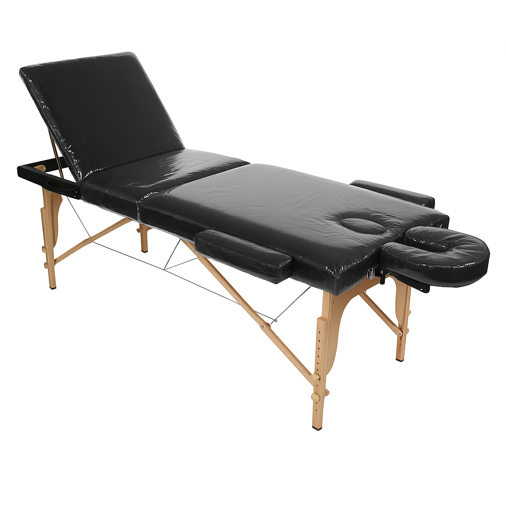Full Plastic Cover Set For Portable Massage Table With Reclinable Back