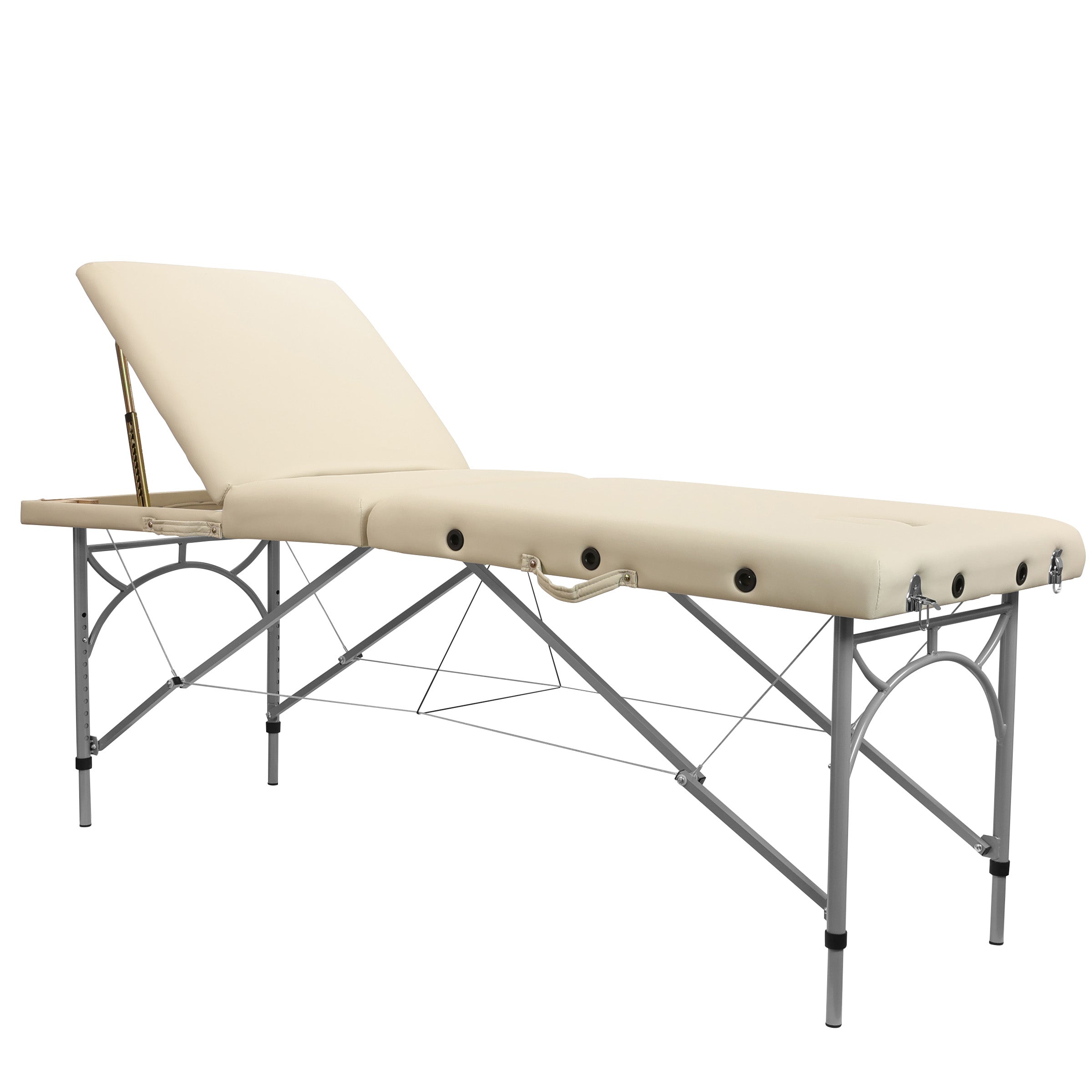 Porto Portable Massage Table Aluminum With Reclining Back
