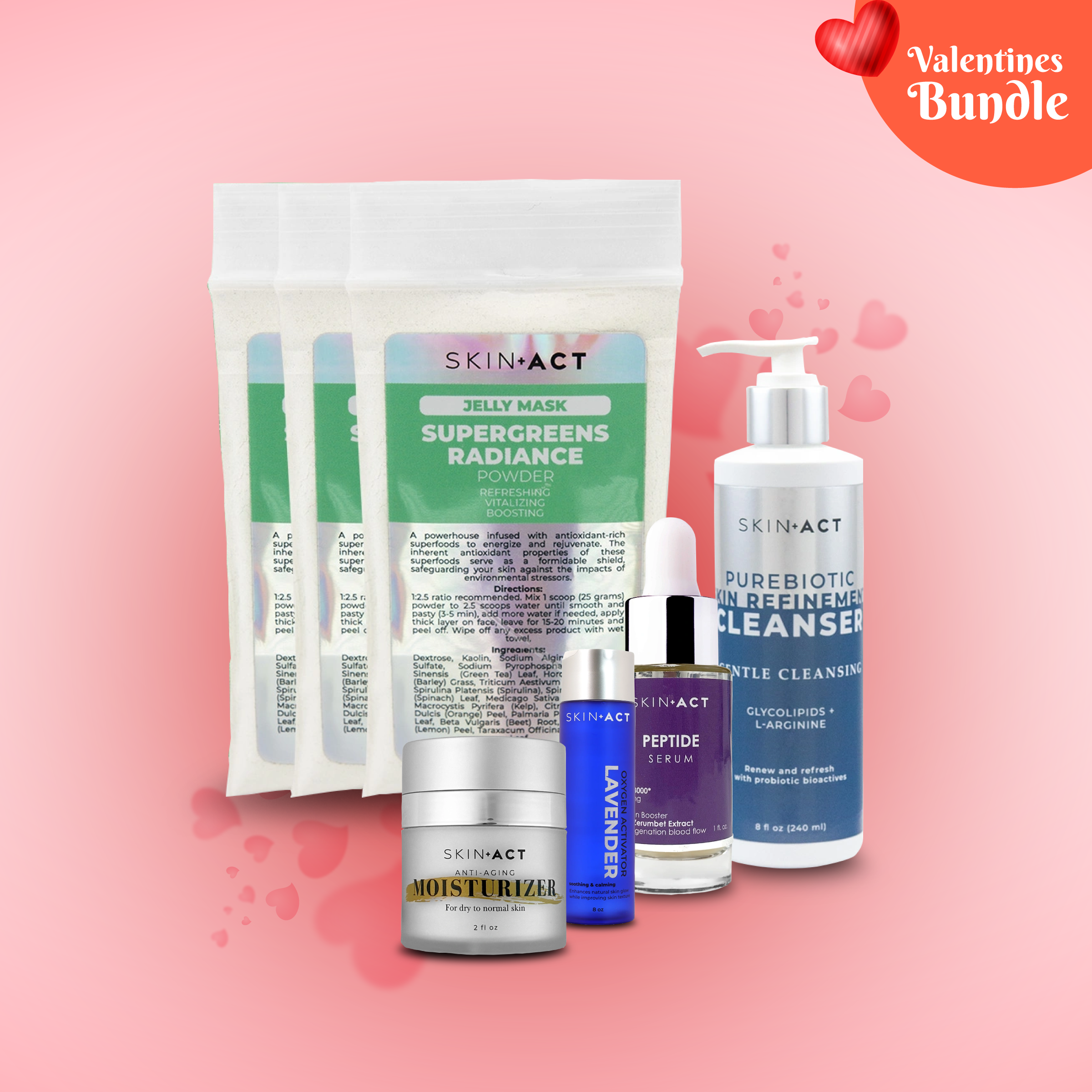 Sensitive & Calming Valentine's Skincare Bundle