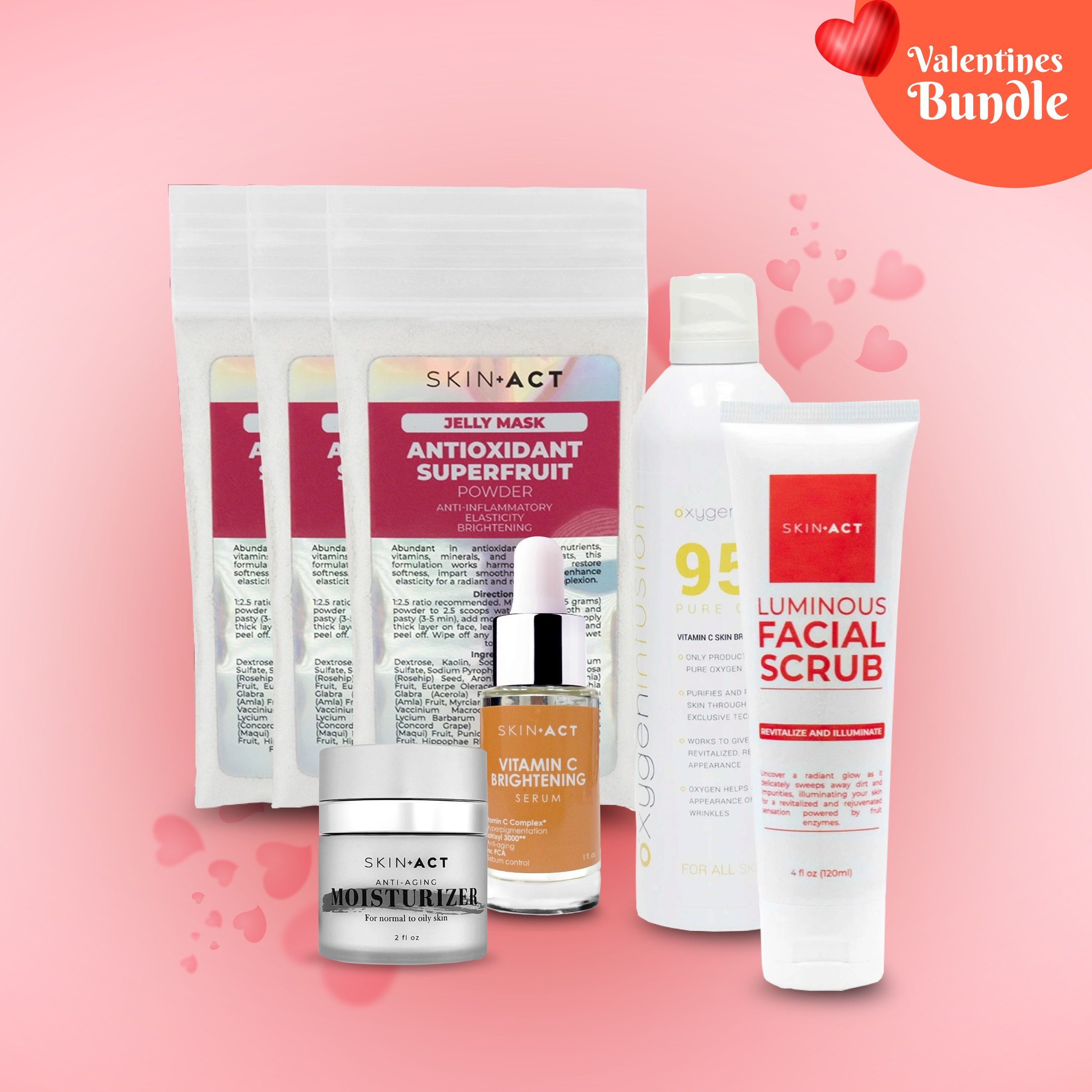 Valentine’s Glow & Brightening Skincare Bundle