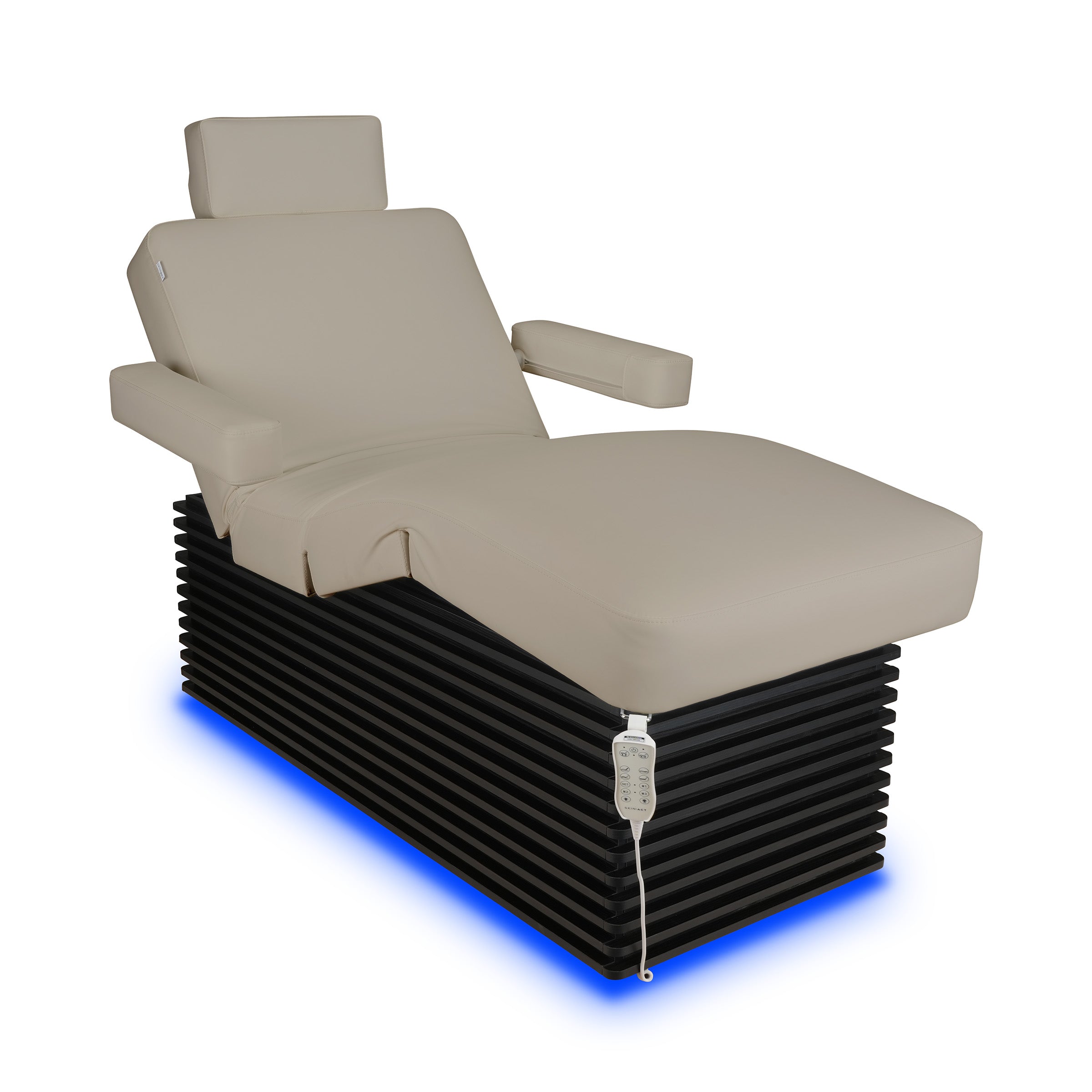 Serene Adjustable Electric Spa Bed with Ambient LED Light