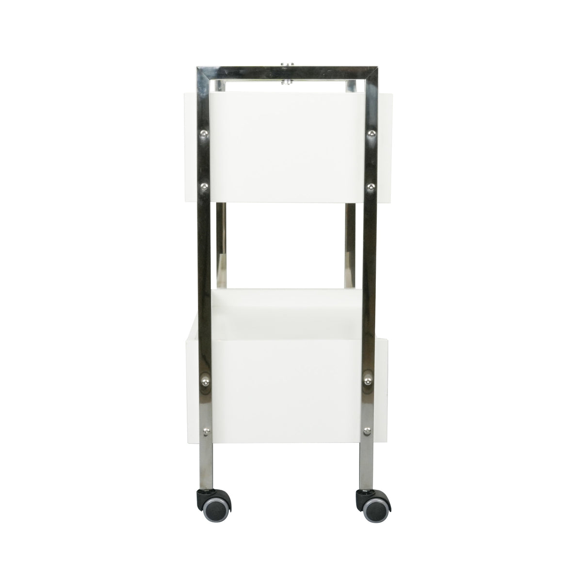 Salon Spa Cart with Two Drawers on Wheels
