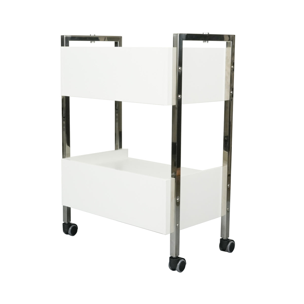 Salon Spa Cart with Two Drawers on Wheels