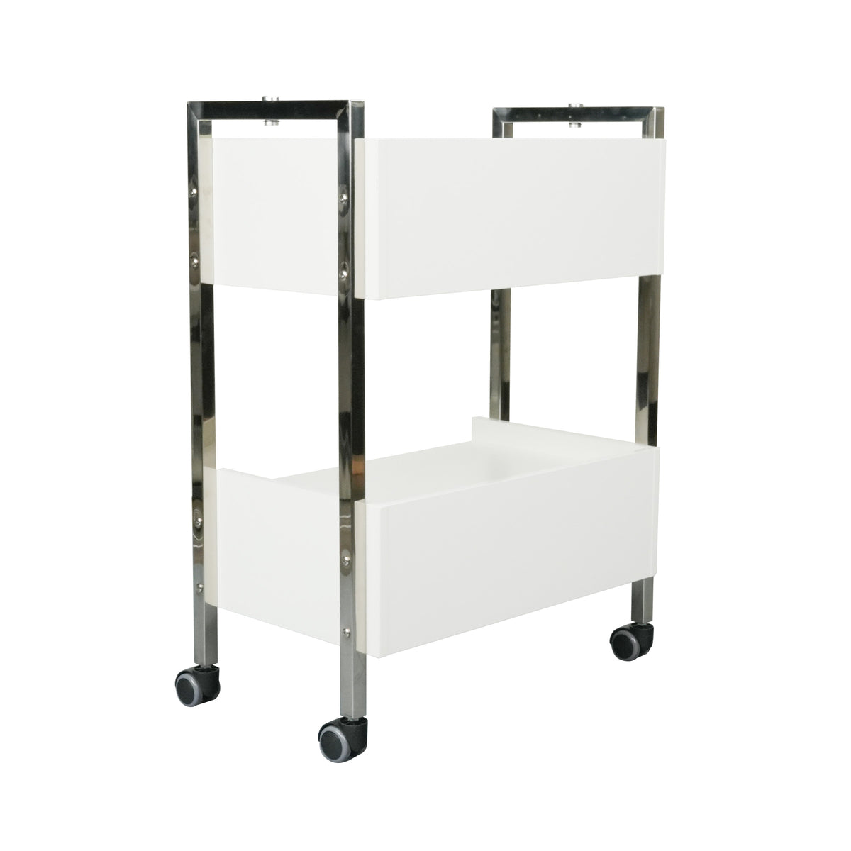 Salon Spa Cart with Two Drawers on Wheels