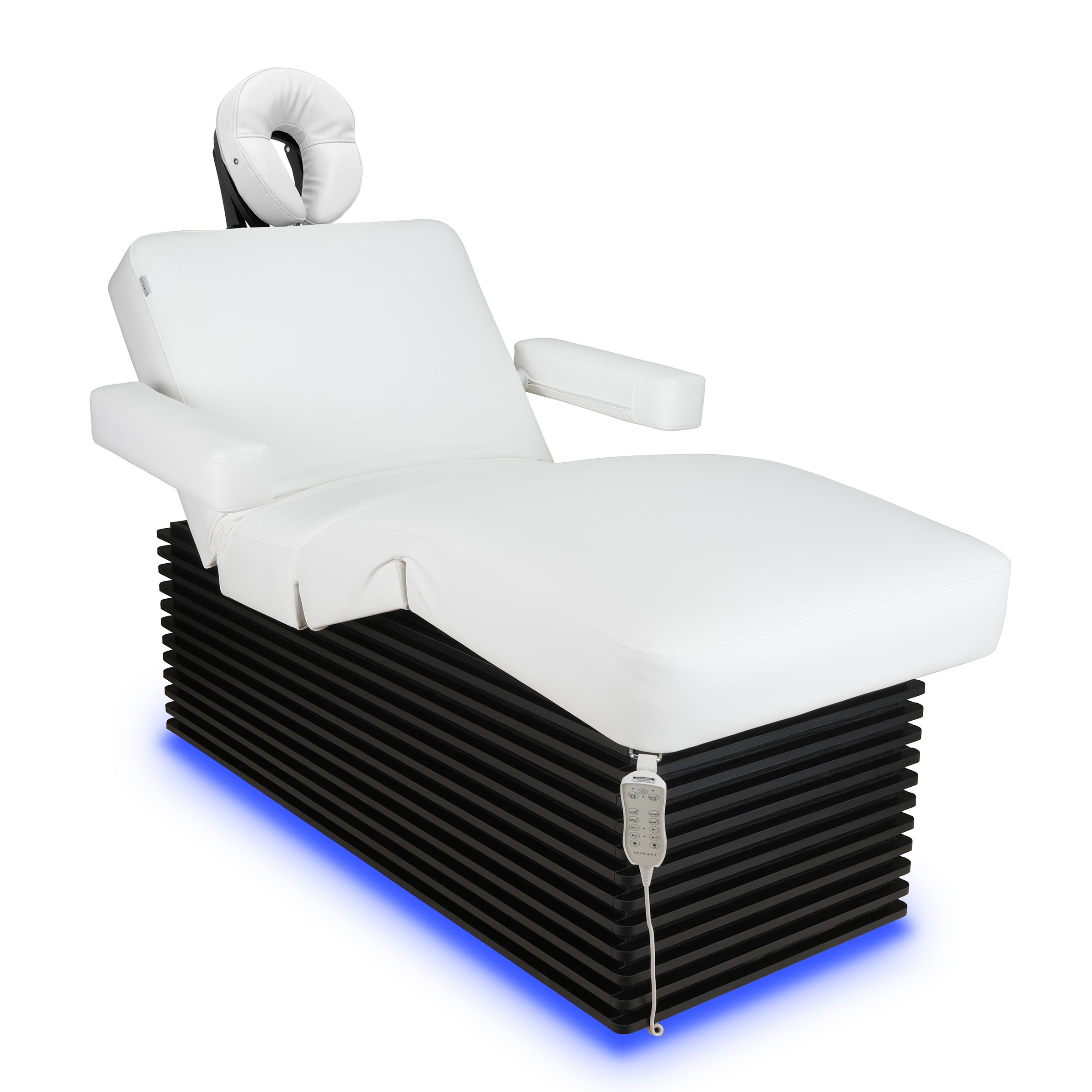 Serene Adjustable Electric Spa Bed with Ambient LED Light