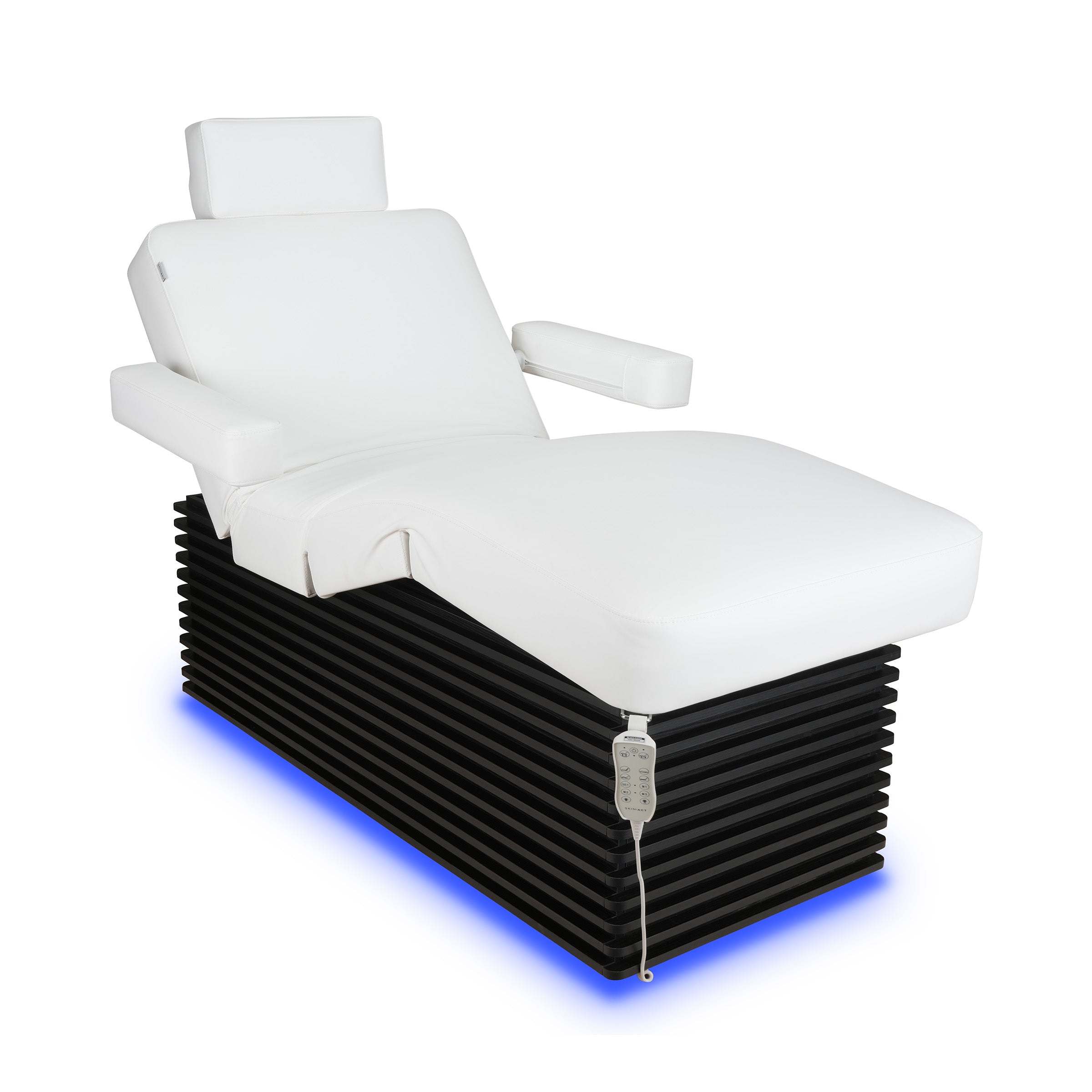 Serene Adjustable Electric Spa Bed with Ambient LED Light