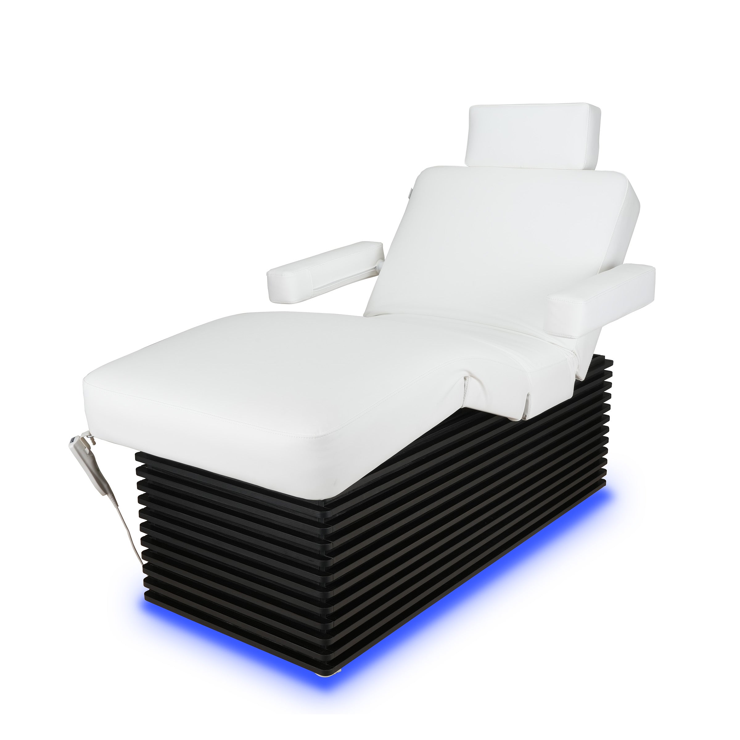 Serene Adjustable Electric Spa Bed with Ambient LED Light