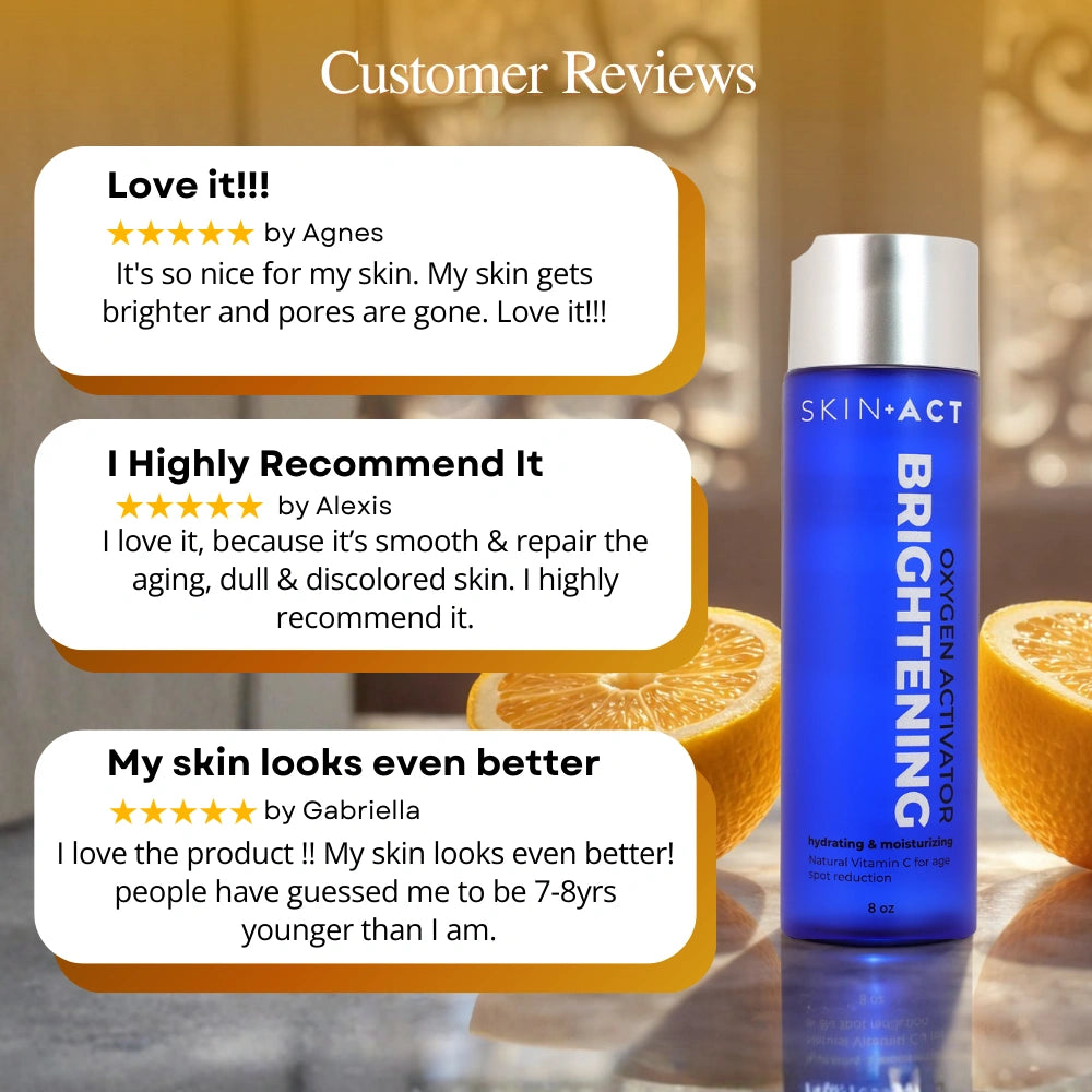 Skin Brightening Oxygen Activator With Vitamin C
