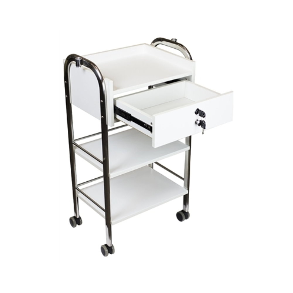 Salon, Spa Cart With Single Drawer