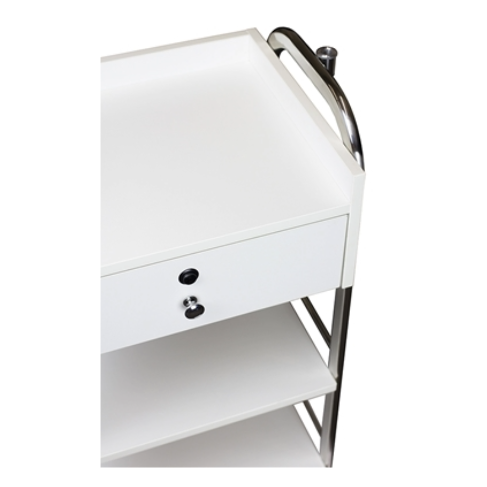 Salon, Spa Cart With Single Drawer