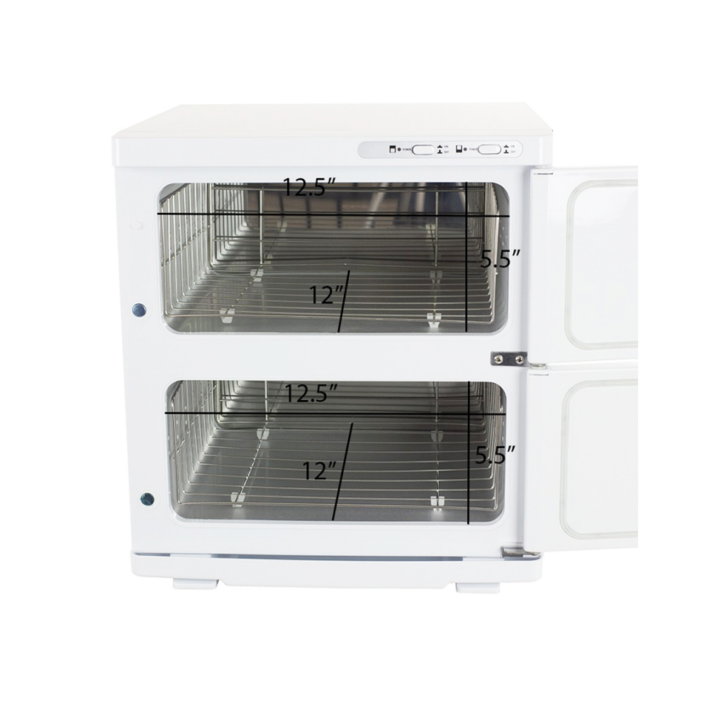 48 Piece Double Door Towel Warmer/Hot Towel Cabinet