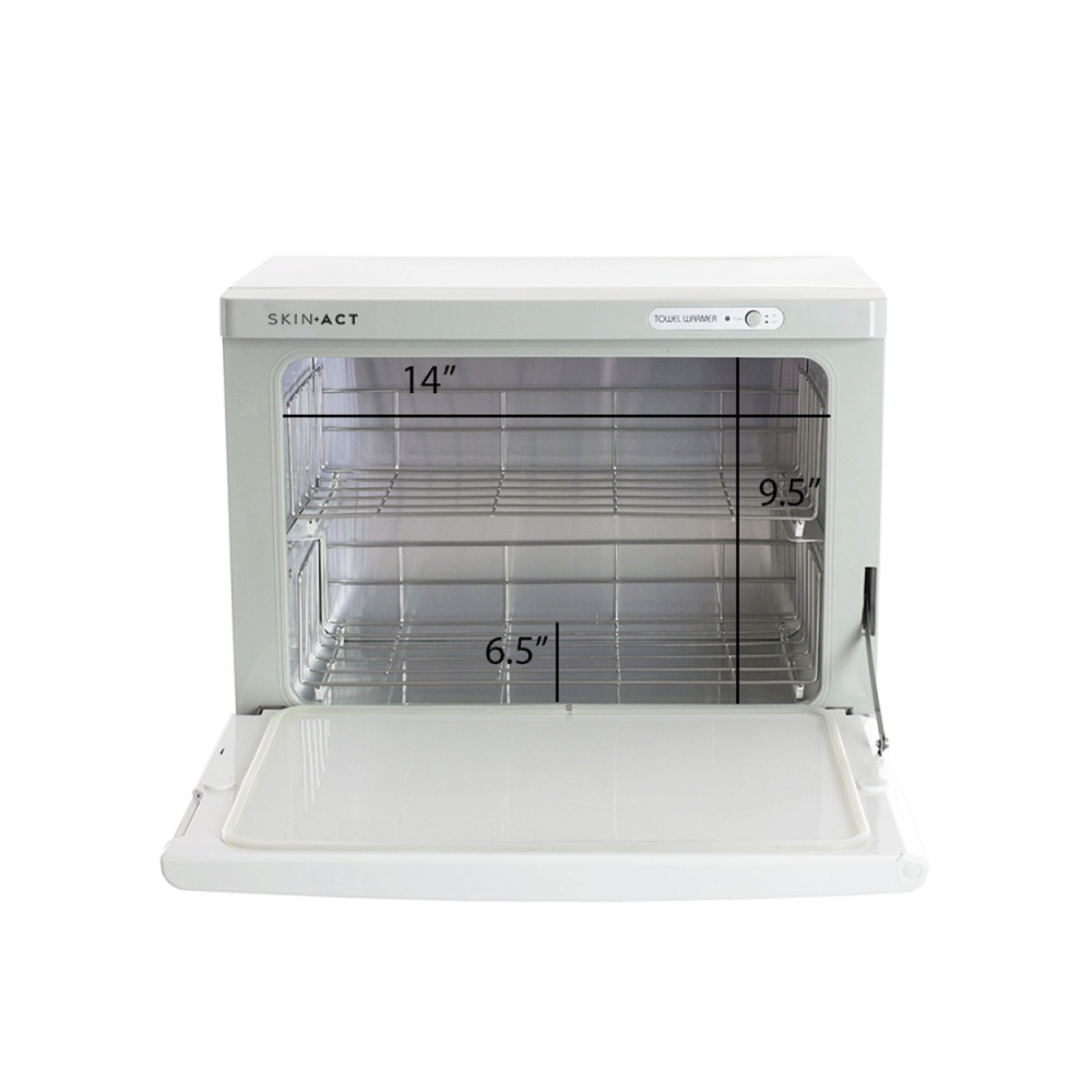 24 Piece Hot Towel Cabinet With Sterilizer