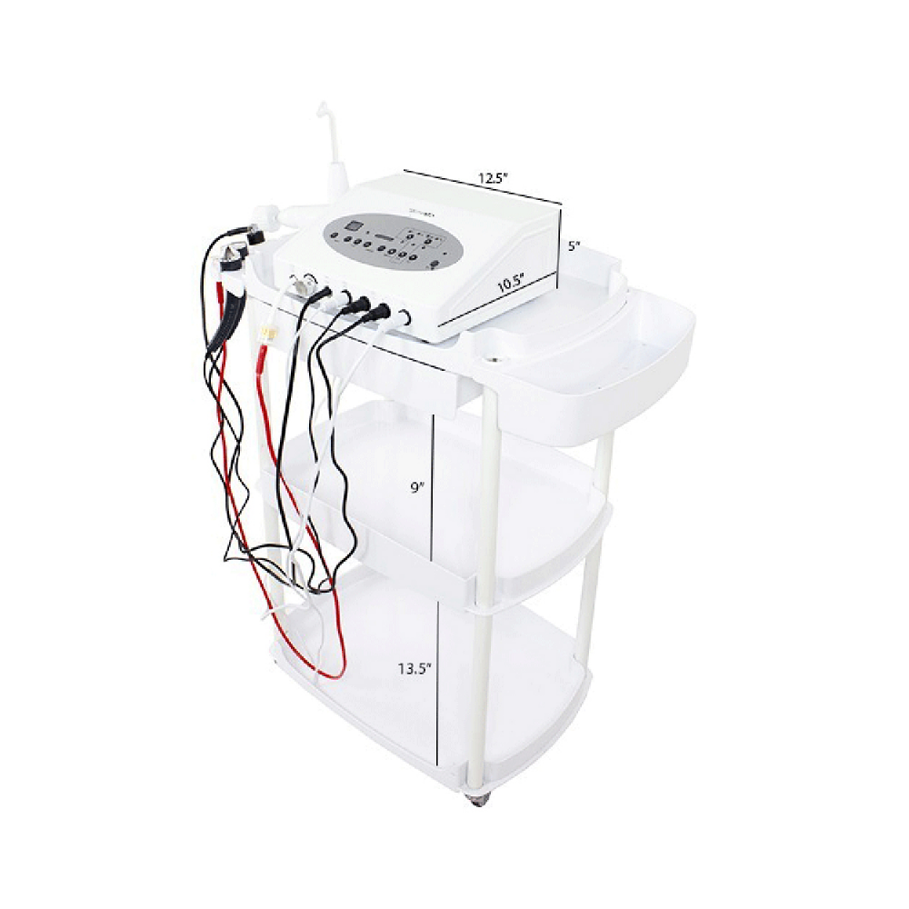 5 Function Skin Care System (Vacuum, Spray, High Frequency, Ultrasonic, Brush)