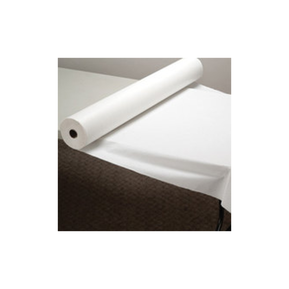 Disposable Perforated Non Woven Table Cover 23"x375', 1 Roll
