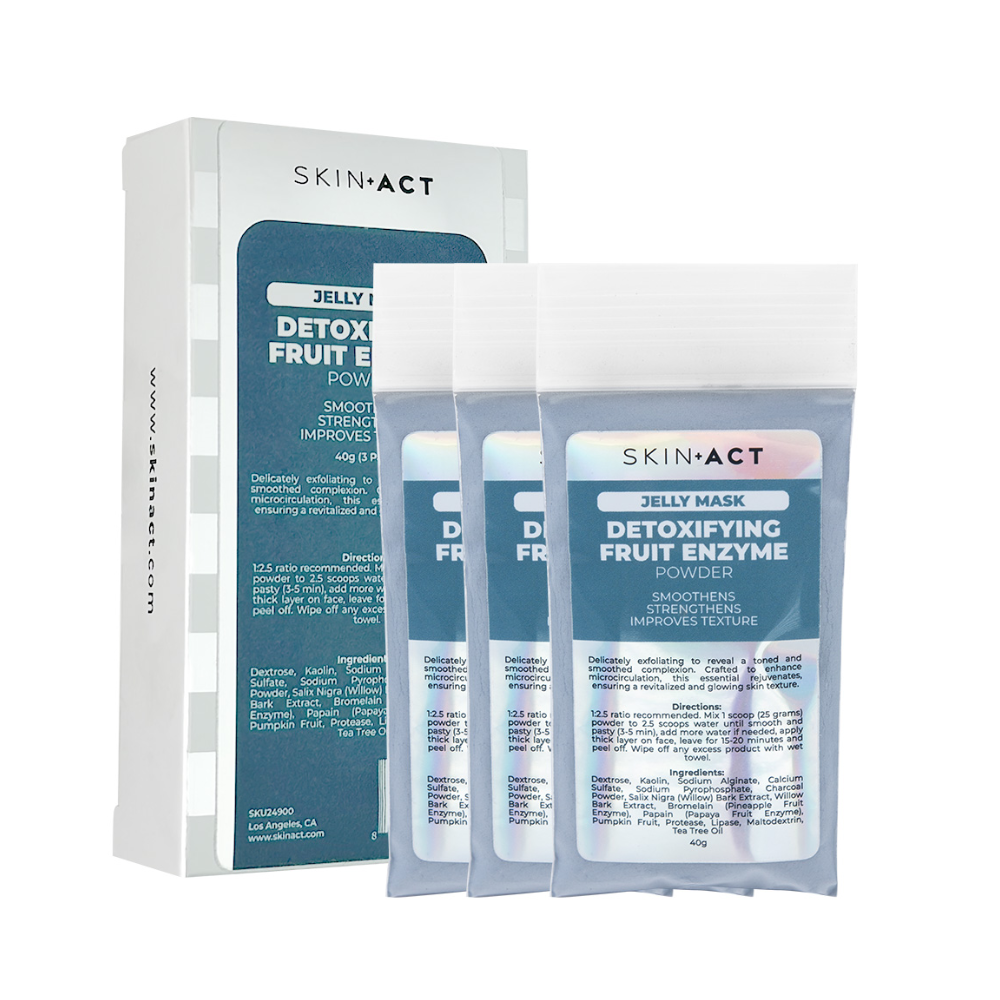 Detoxifying Fruit Enzyme Jelly Mask Powder, 40g (3 Pack)