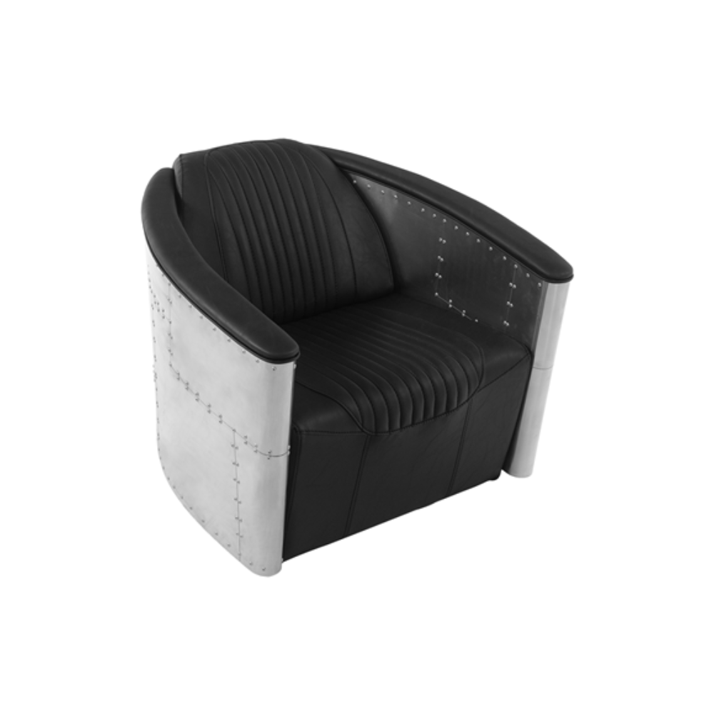 Aviator Vintage Aluminum Lounge Chair