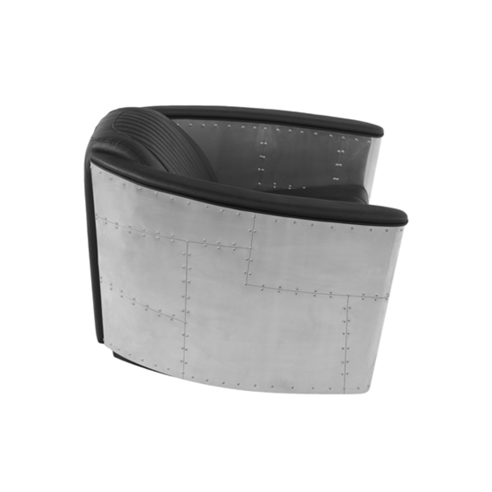 Aviator Vintage Aluminum Lounge Chair