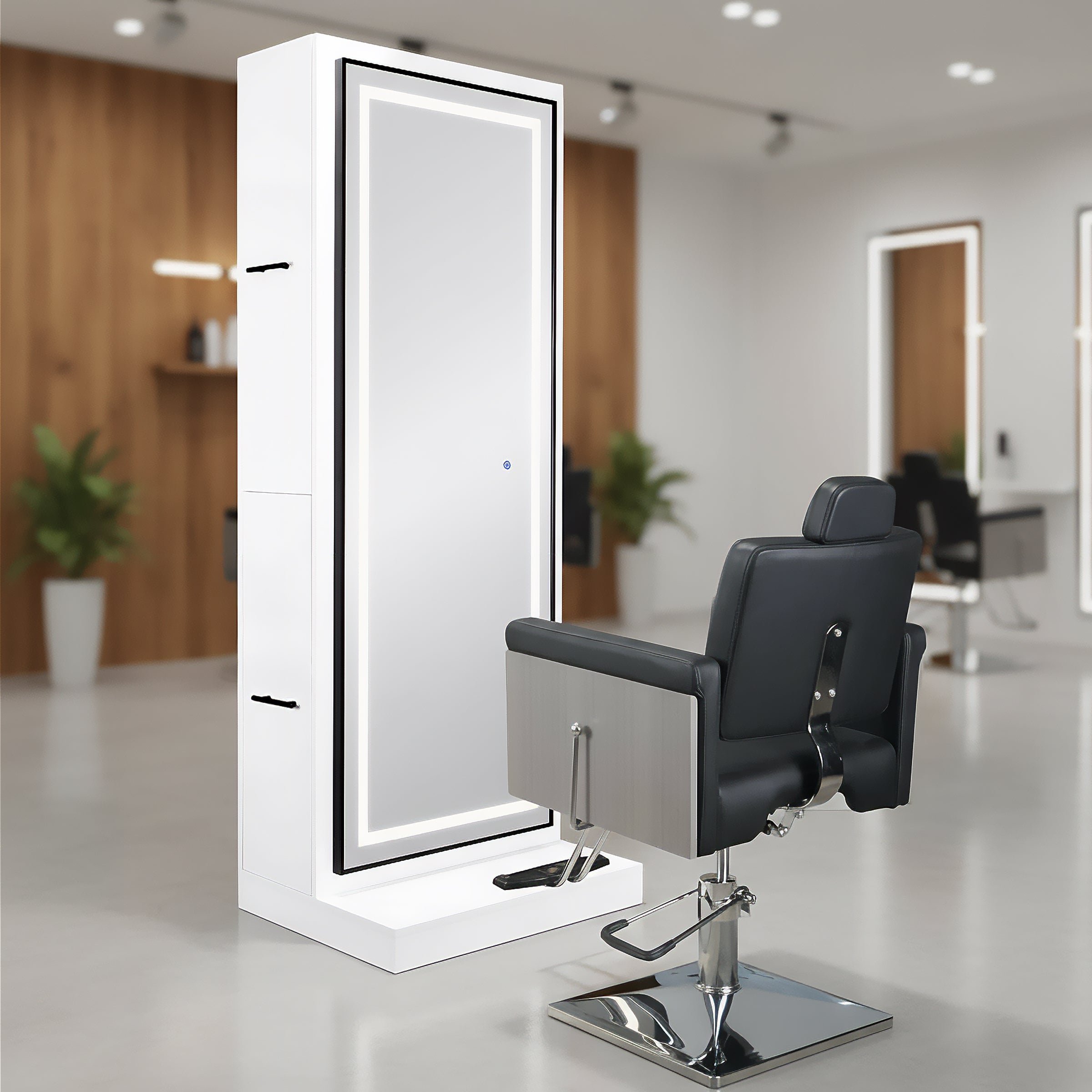 Vera Single-Sided LED Styling Station