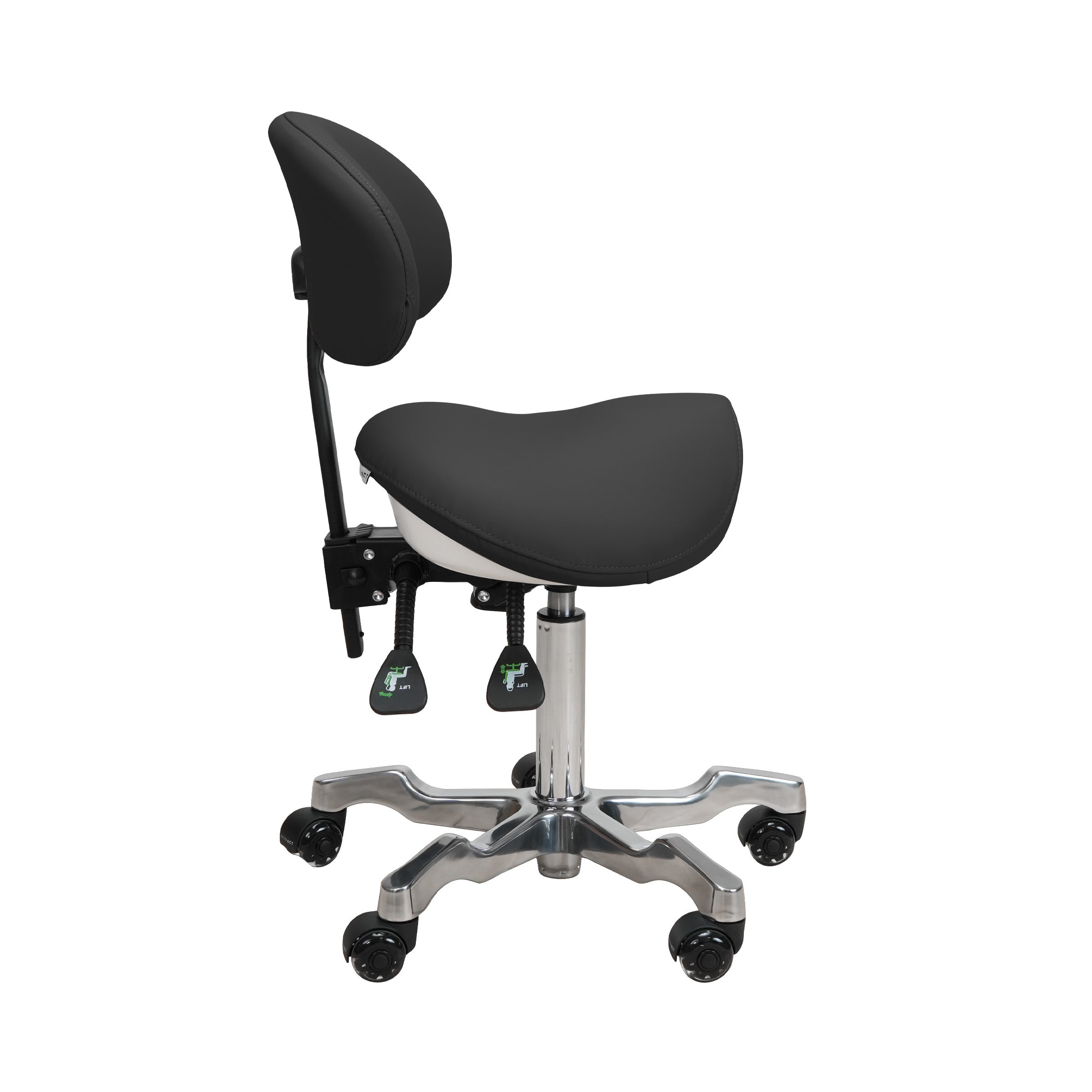 Vero Esthetician Saddle Stool