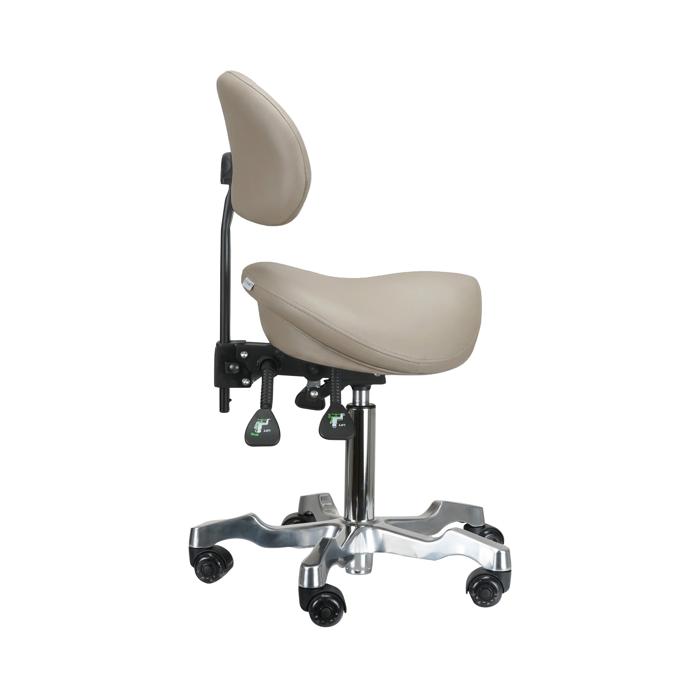 Vero Esthetician Saddle Stool