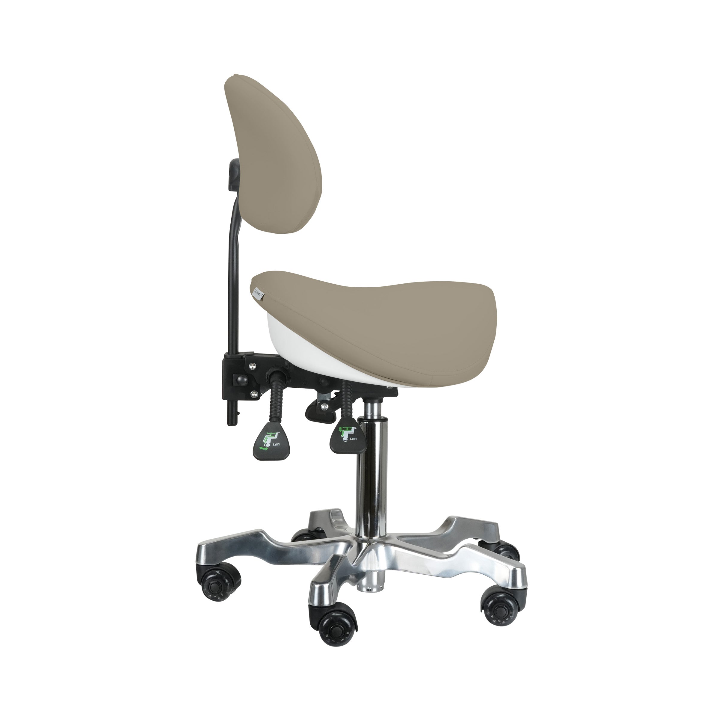 Vero Esthetician Saddle Stool