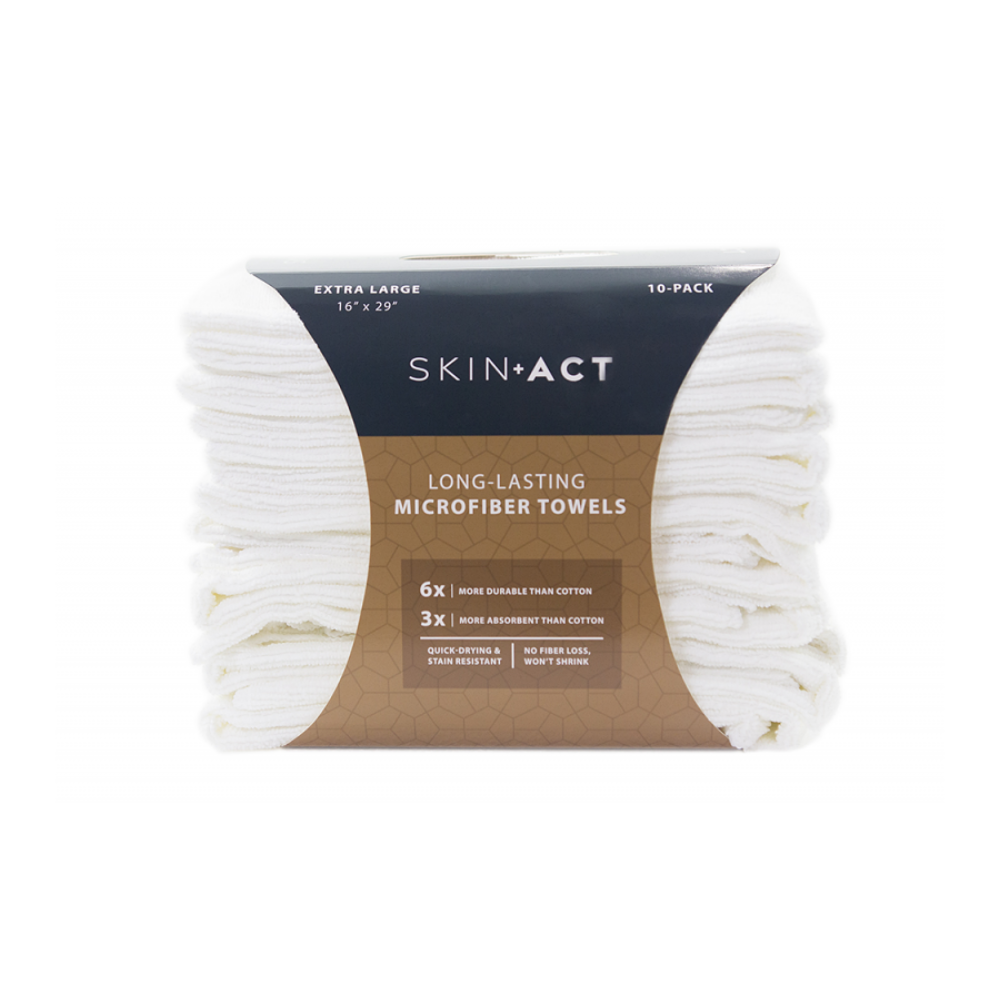 Microfiber Towels 10 Count, Additional Colors