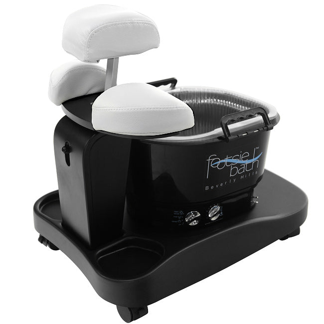 Milan Portable Pedicure Spa Base (Optional Footsie Bath Add-On)
