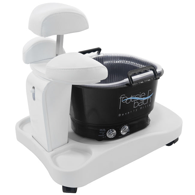 Milan Portable Pedicure Spa Base (Optional Footsie Bath Add-On)