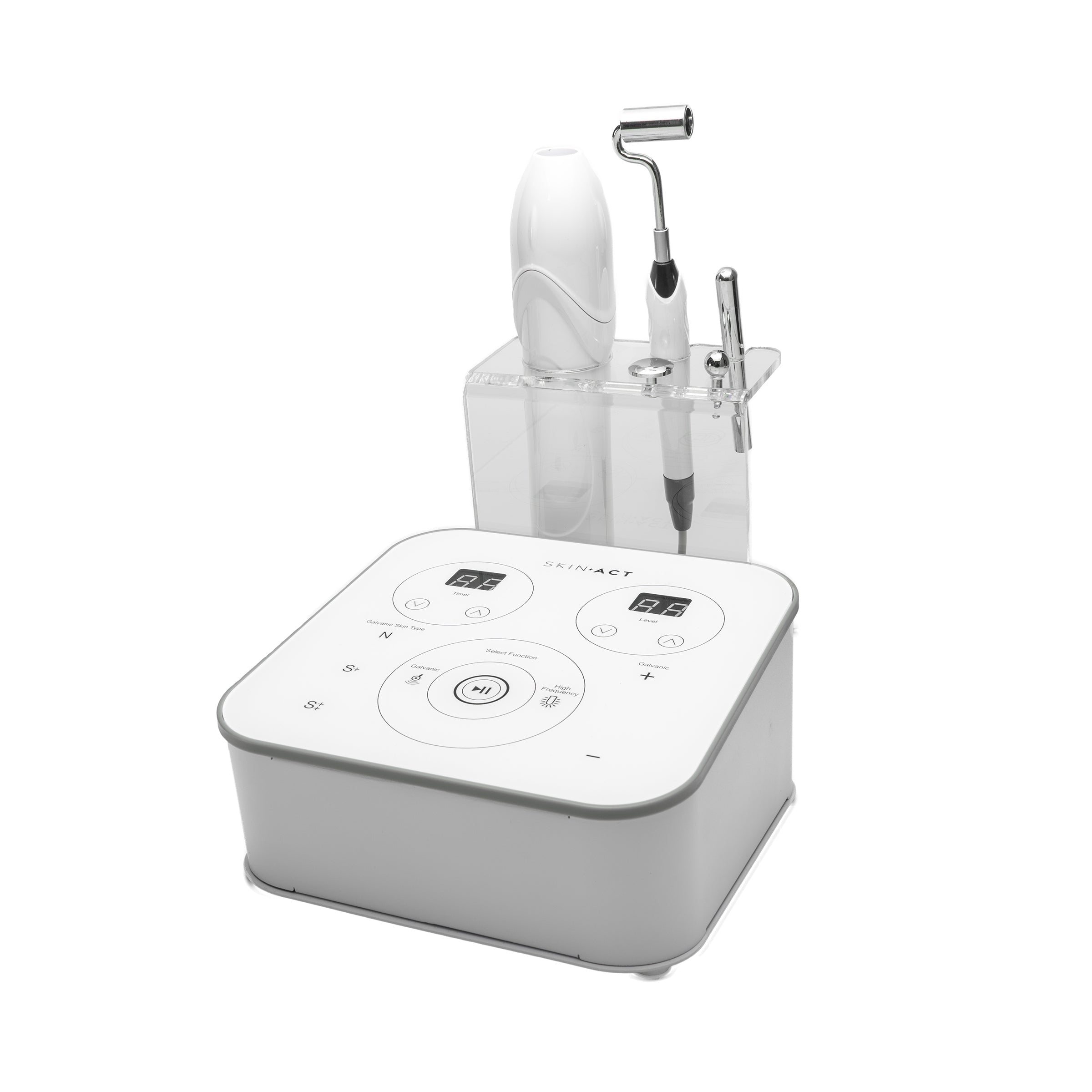 2-in-1 High Frequency Galvanic Unit