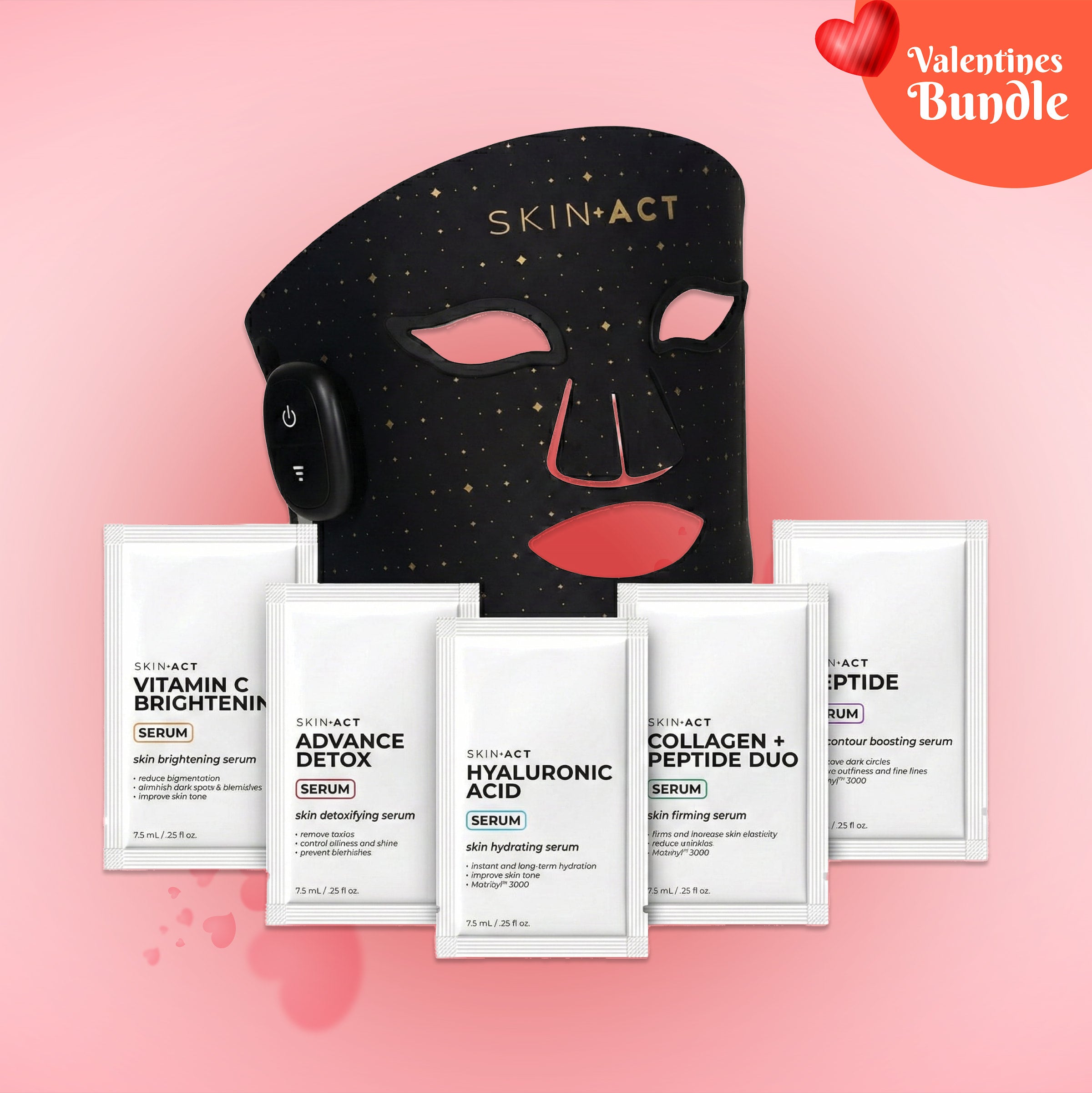 Red Light Therapy Mask + Serums - Holiday Bundle