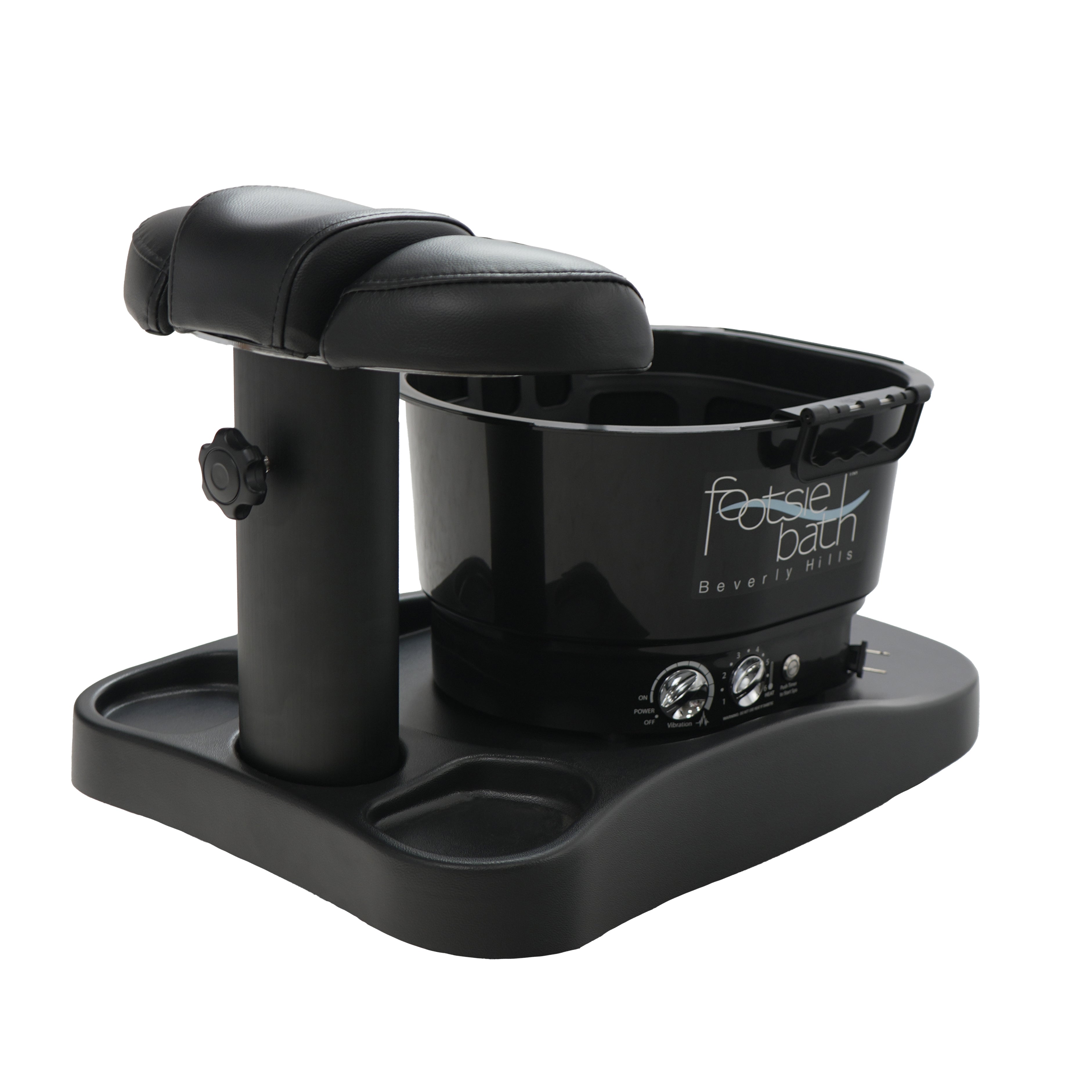 Milan Portable Pedicure Spa Base (Optional Footsie Bath Add-On)