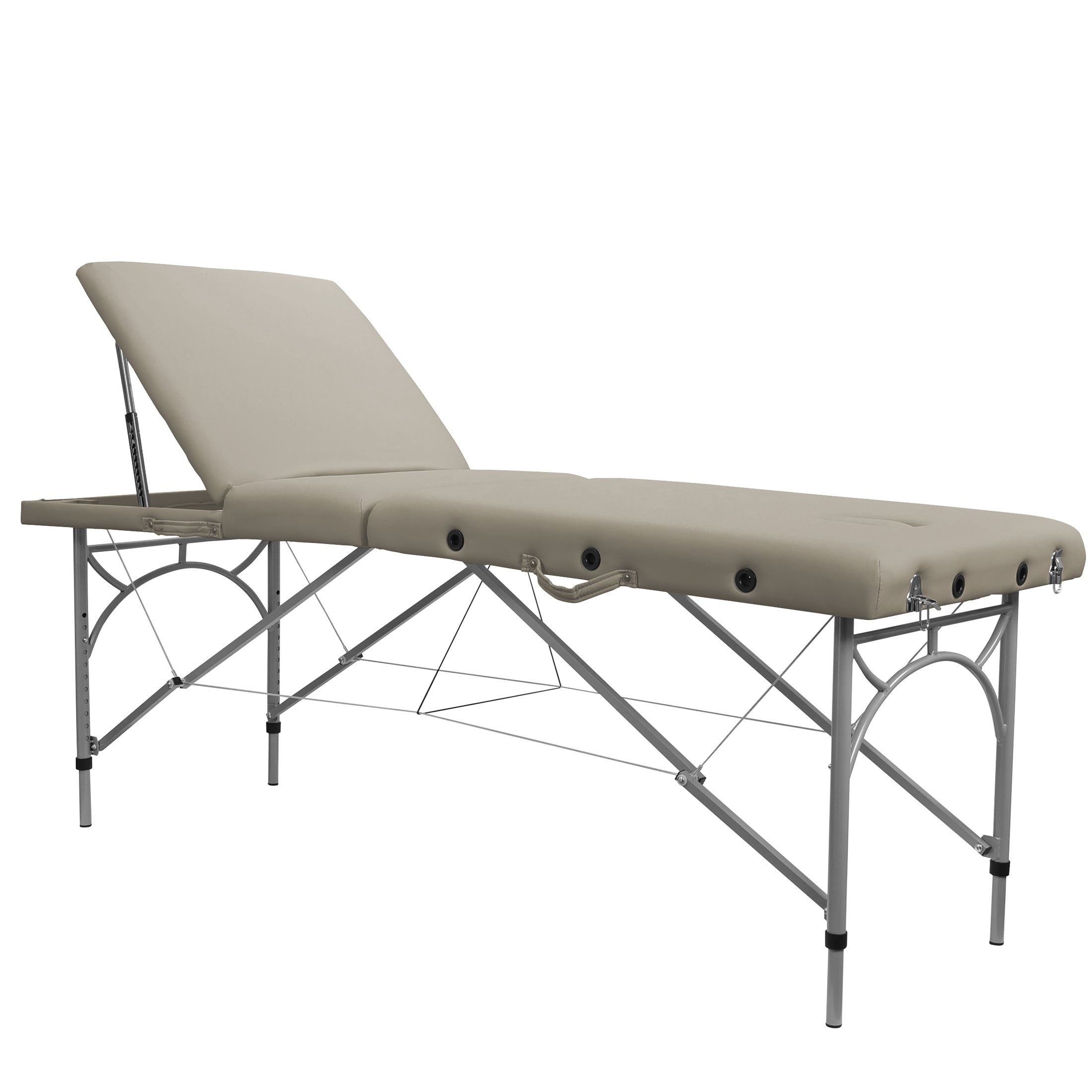 Porto Portable Massage Table Aluminum With Reclining Back