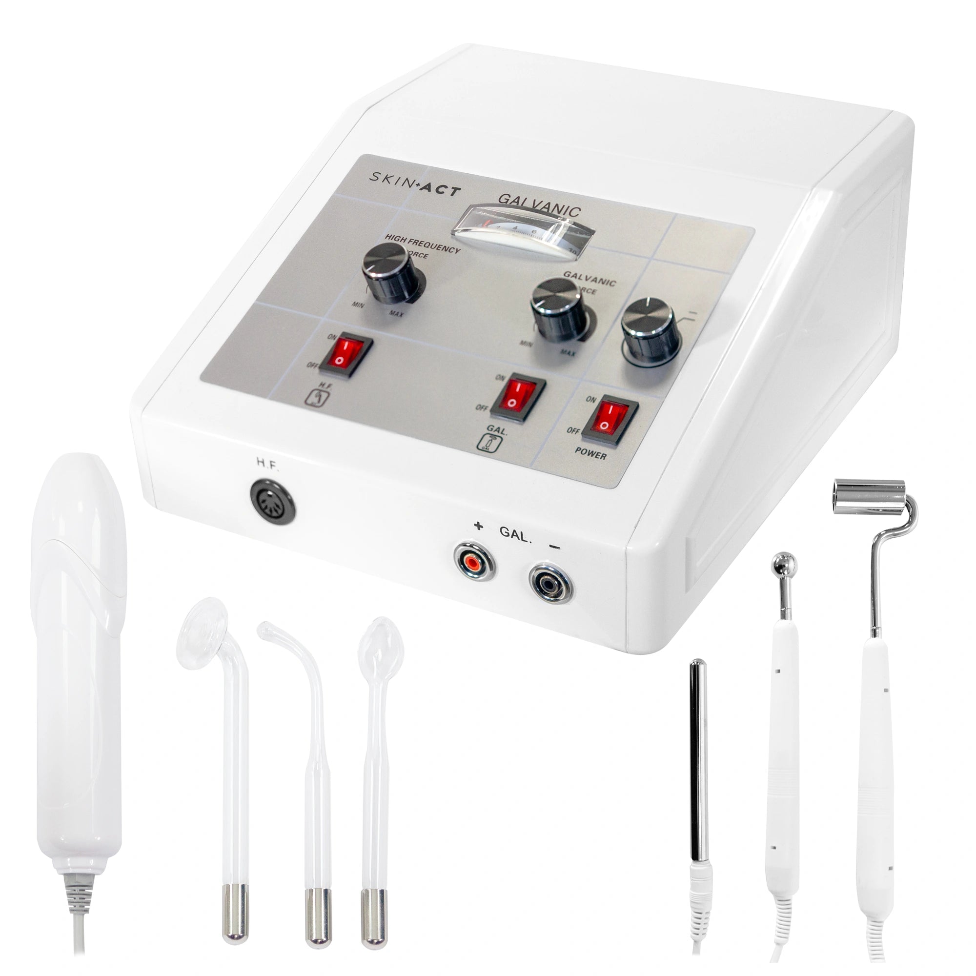 2 In 1 High Frequency Plus Galvanic Facial Machine